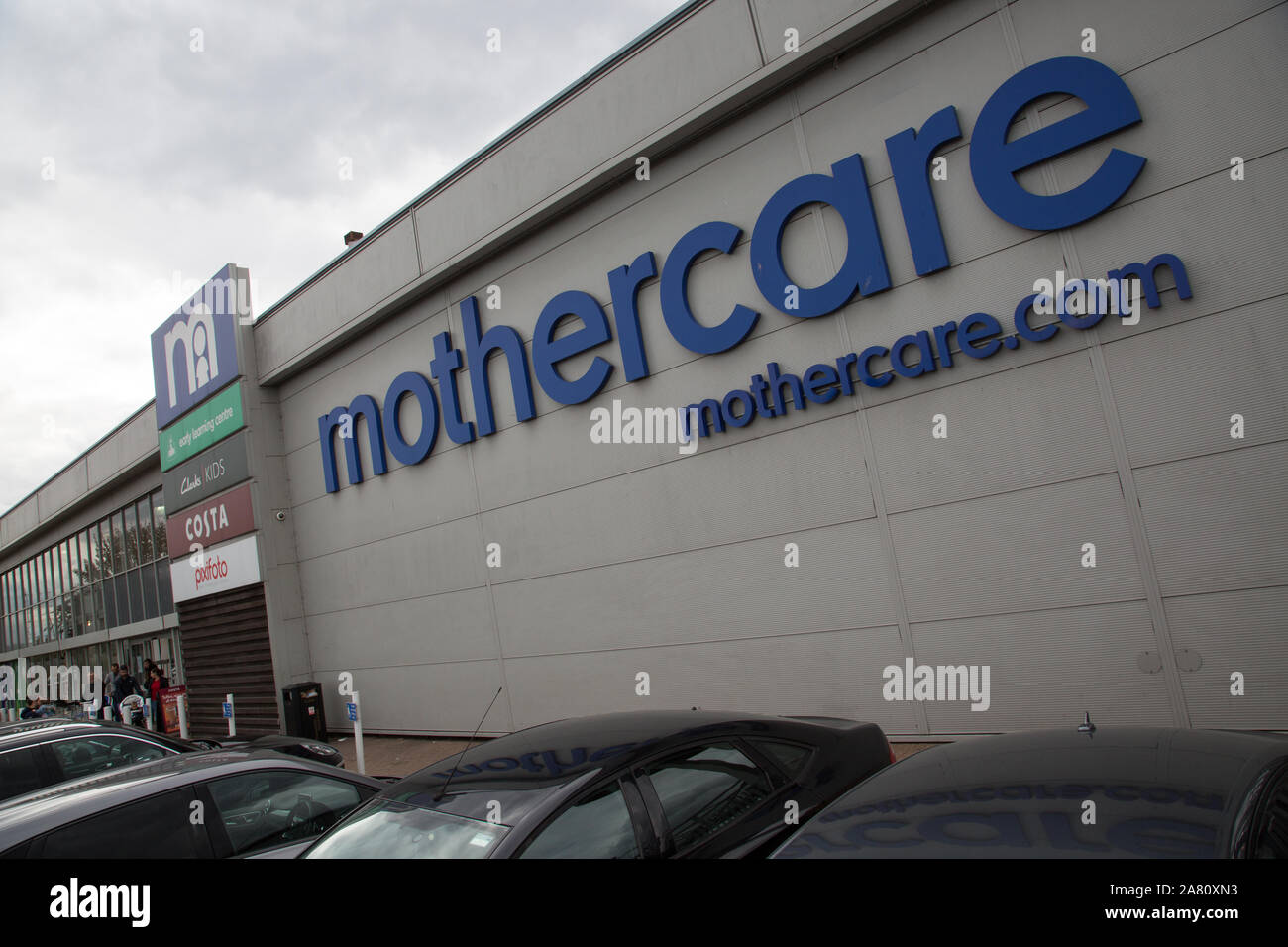 Mothercare store, Ravenside Retail Park, Edmonton, London Stock Photo