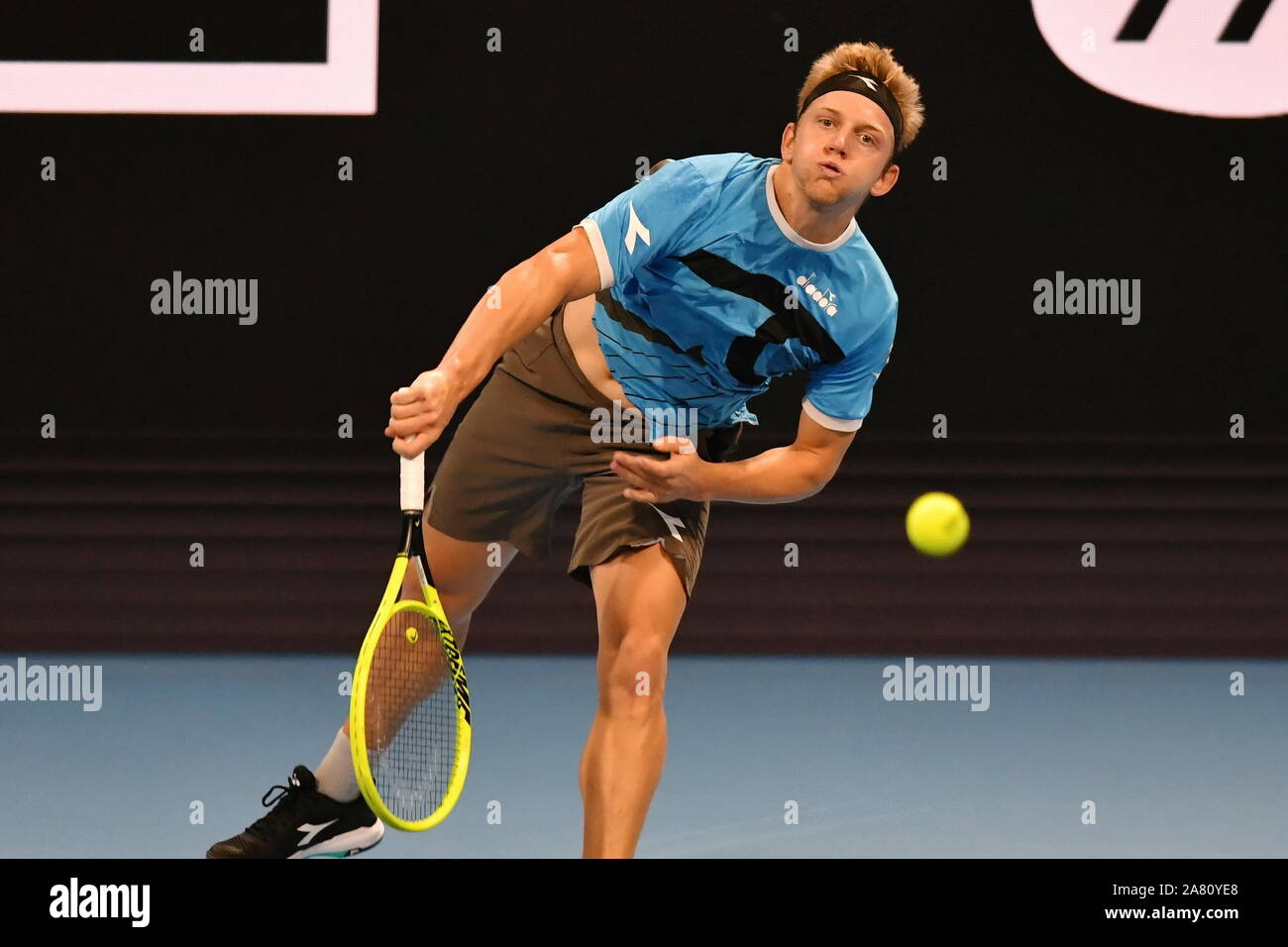 Milano, Italy, 05 Nov 2019, alejandro davidovich fokina during Next Gen ATP Finals - Tournament Round