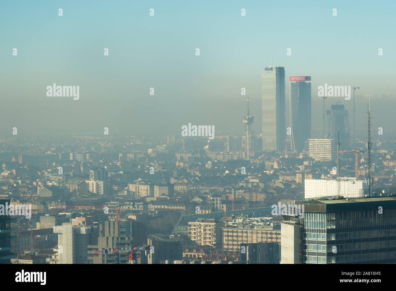 Aerial smog pollution hires stock photography and images Alamy