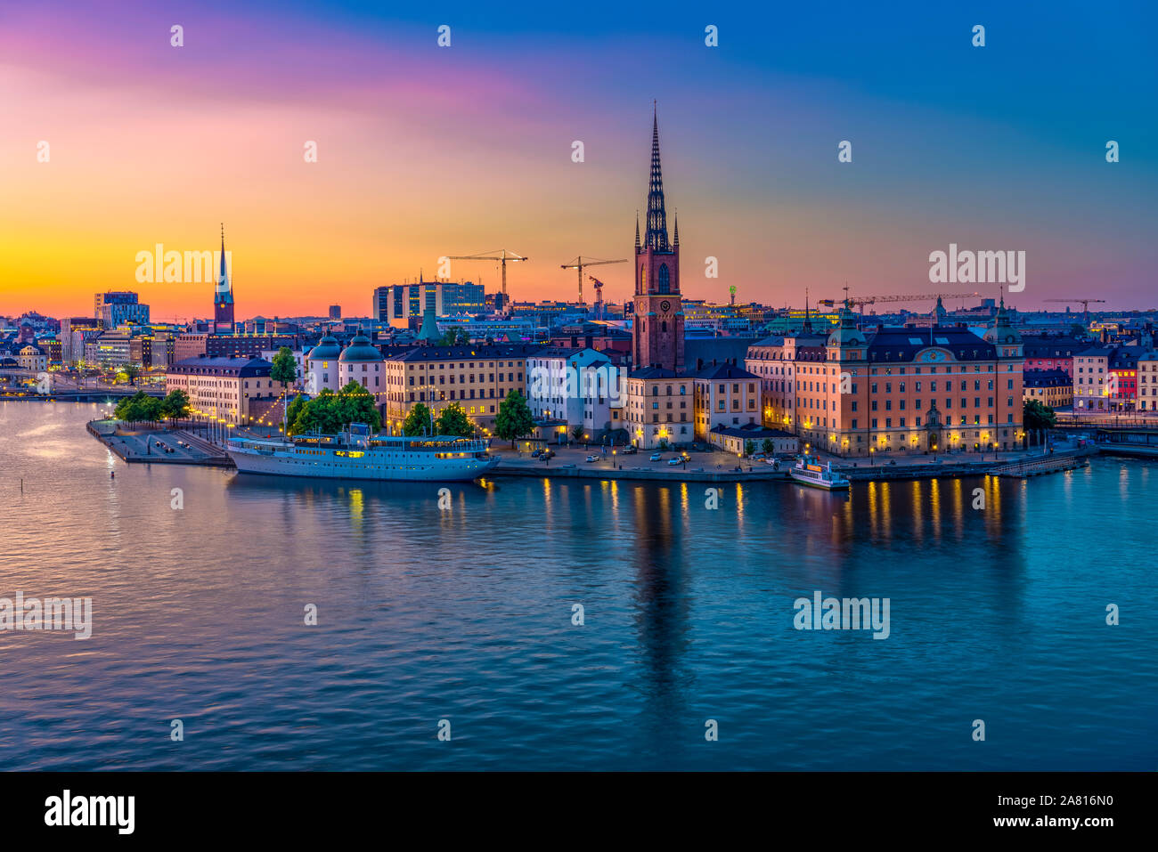 Stockholm skyline view hi-res stock photography and images - Alamy