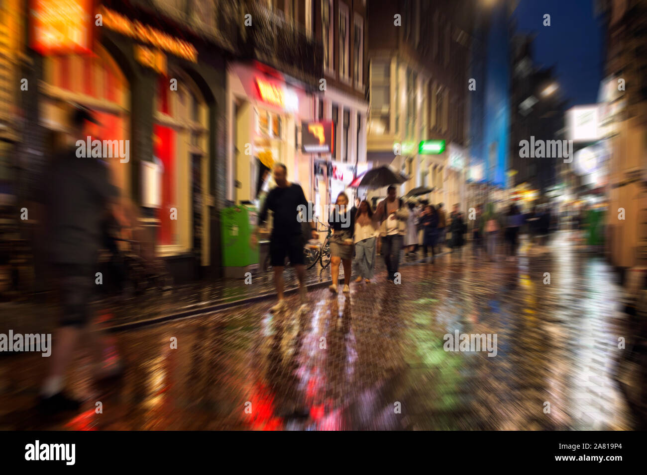 Amsterdam street cafes bars hi-res stock photography and images - Alamy