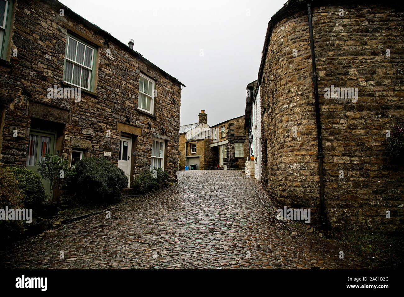 A street scene in Dent, Dentdale, North Yorkshire, UK Stock Photo Alamy