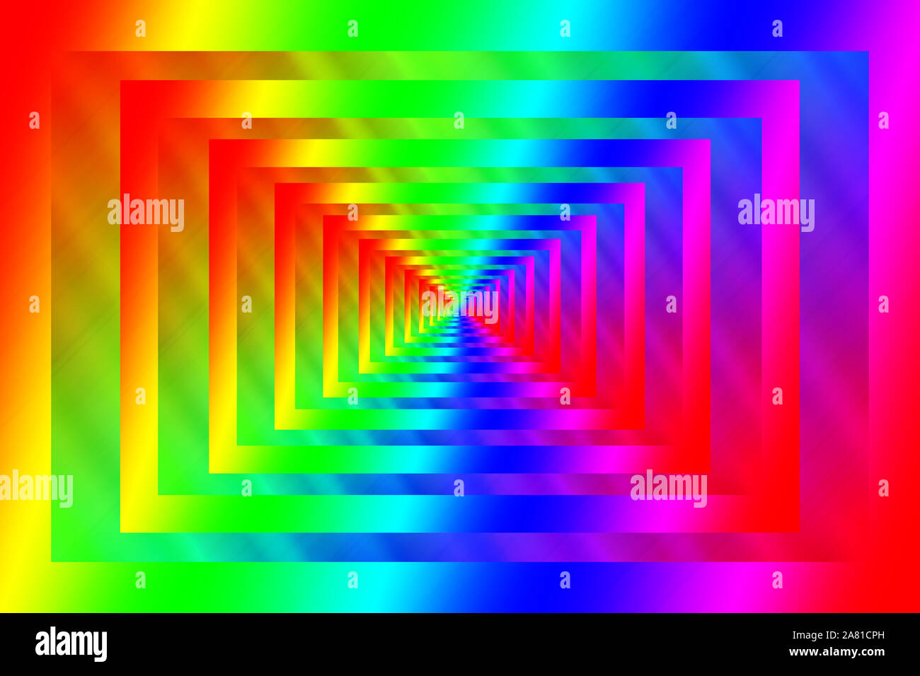 An abstract rainbow colored background image Stock Photo - Alamy