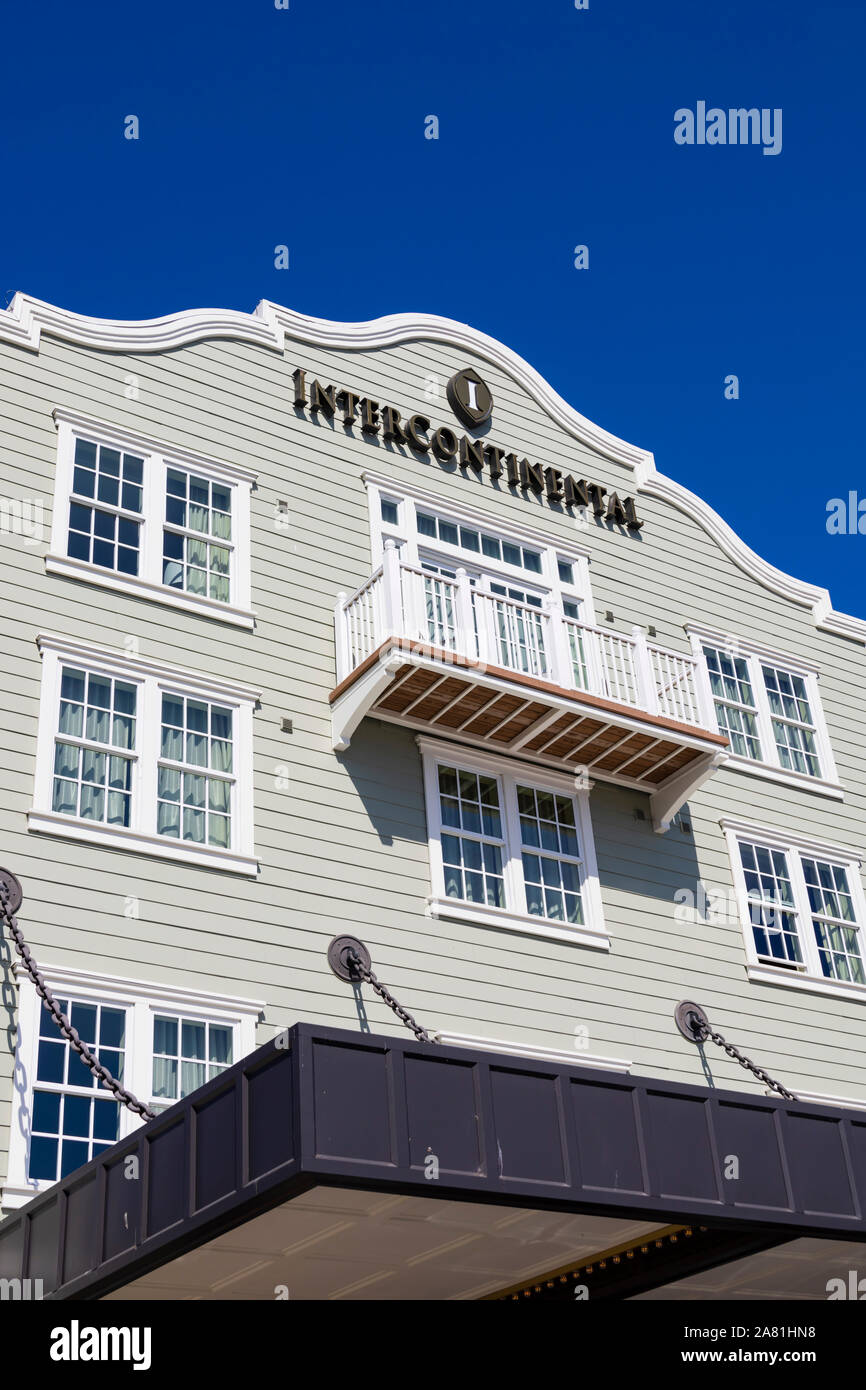 The Intercontinental hotel, Cannery Row, Monterey, California, United States of America. Stock Photo