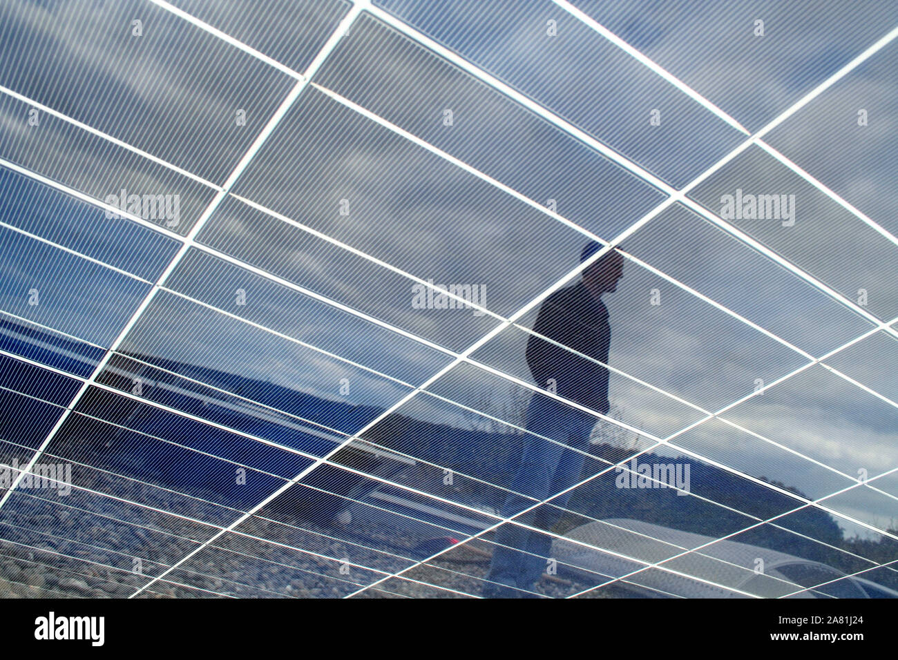 Solar Energy for everybody Stock Photo