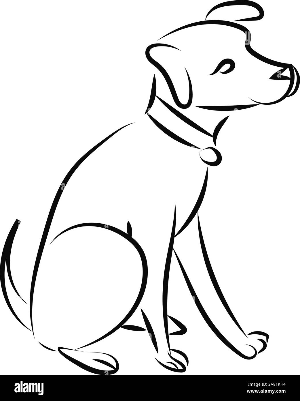 Dog Sketch Hi Res Stock Photography And Images Alamy