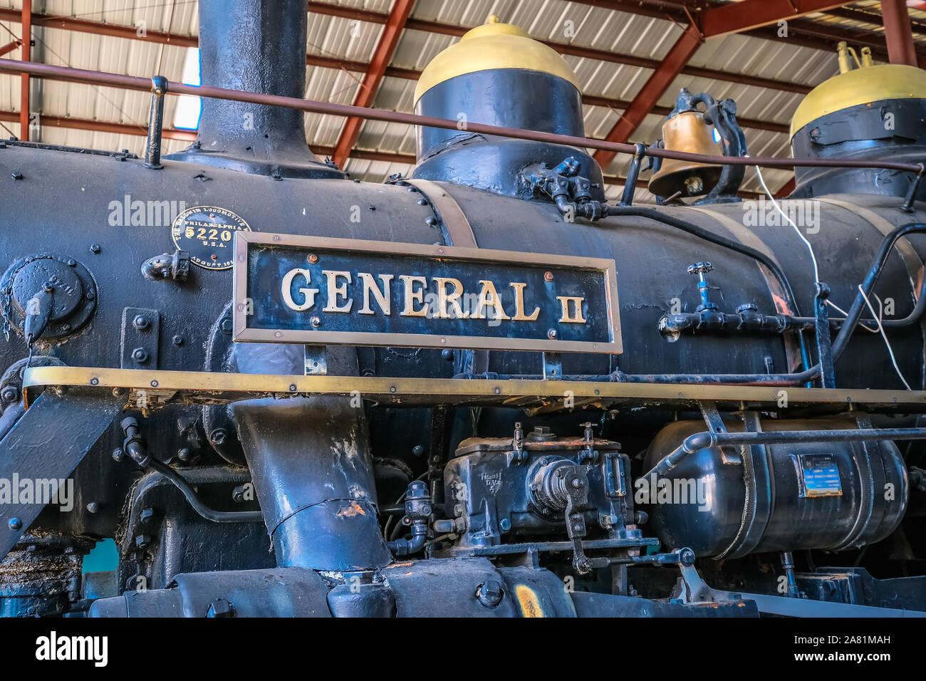 General II Locomotive Stock Photo