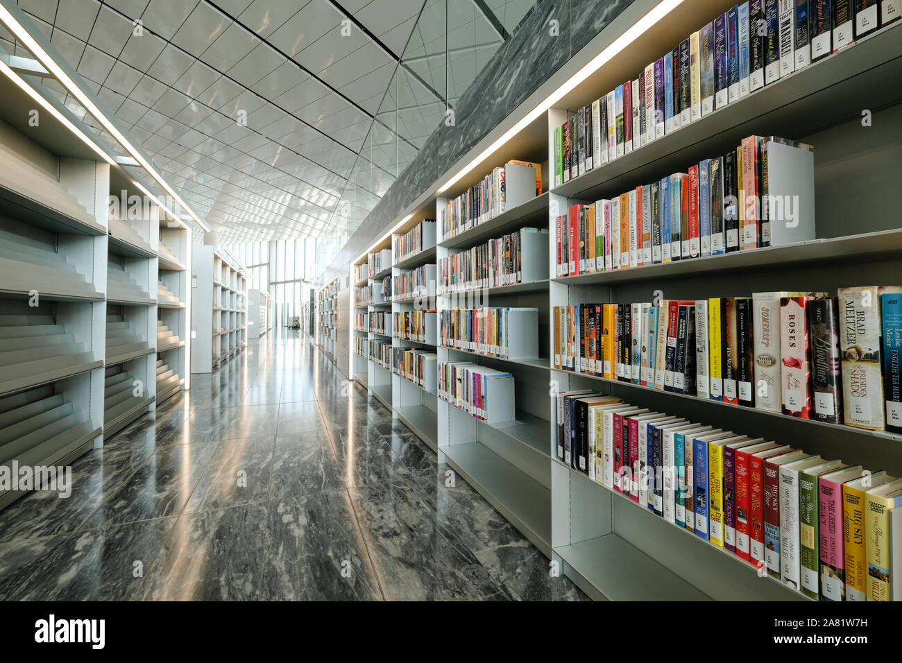 National Library Stock Photo