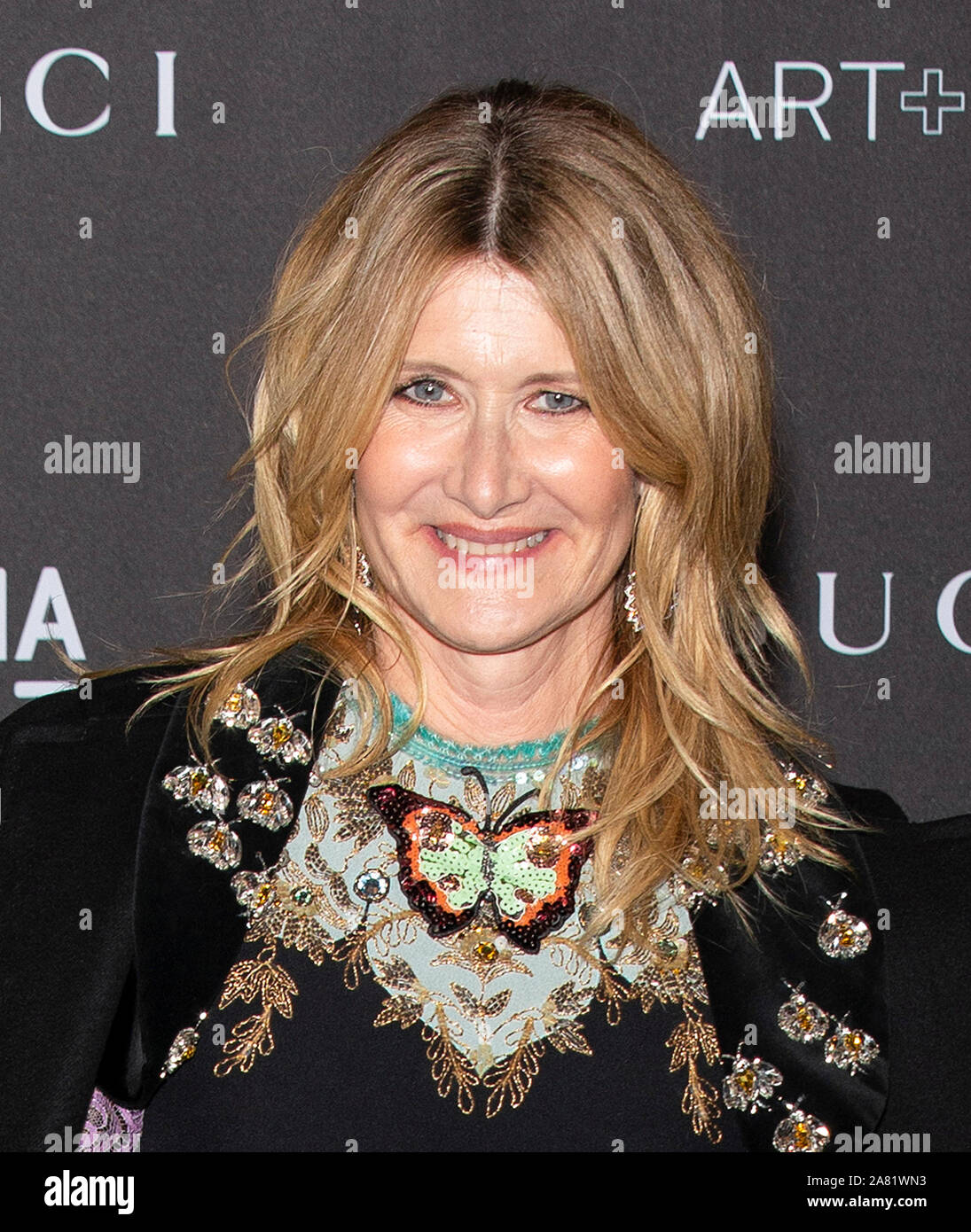 Los Angeles, California - November 02, 2019: Laura Dern arrives at the