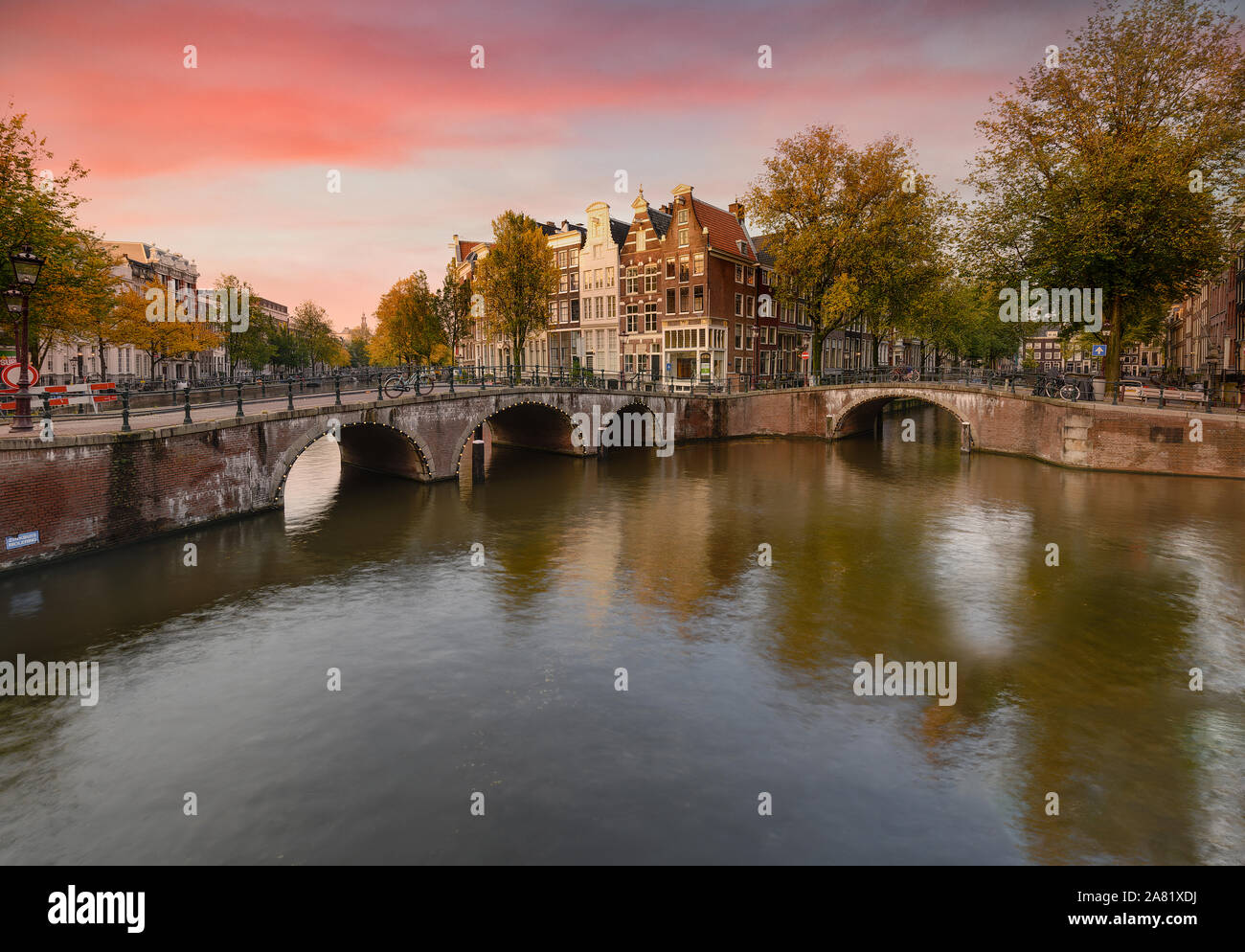 Amsterdam and Canals Stock Photo - Alamy