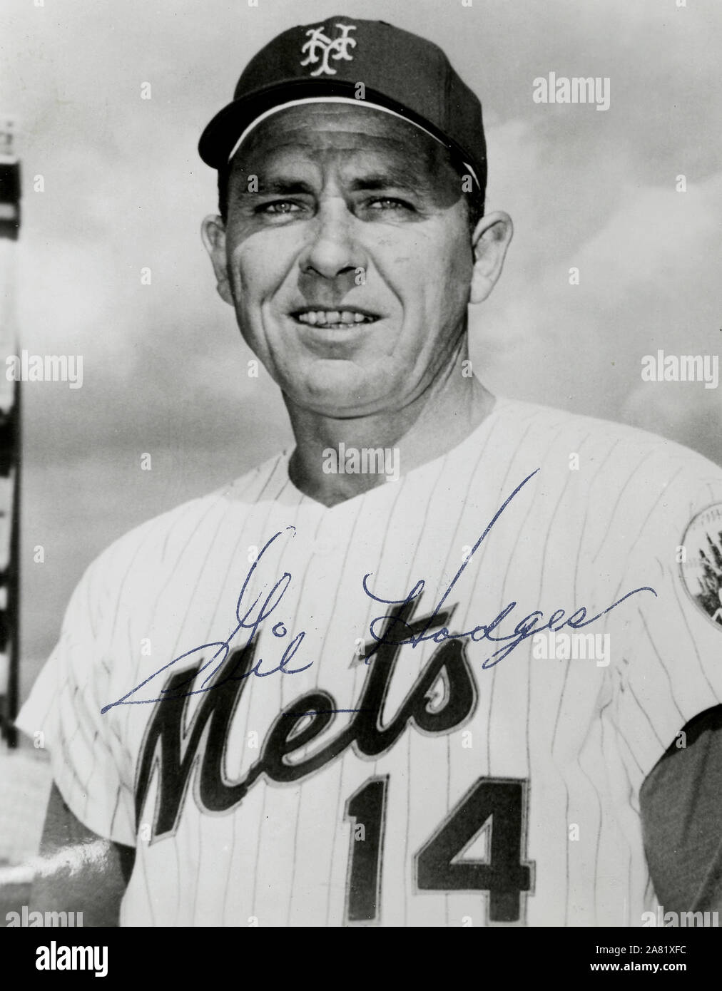 Vintage autographed color photo of star baseball player Ken Boyer with the New  York Mets circa 1966 Stock Photo - Alamy