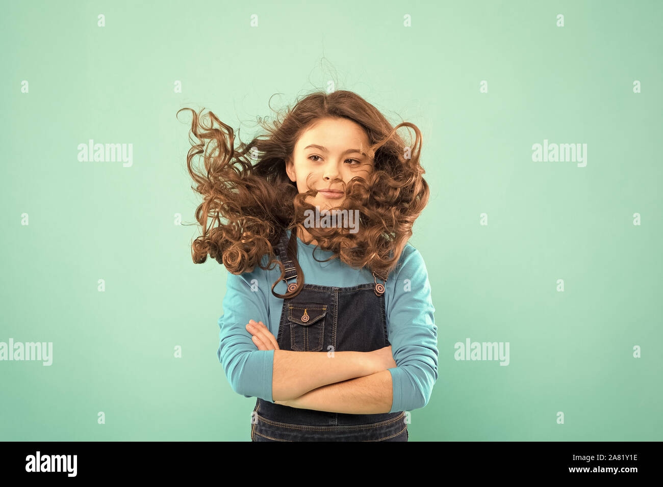 Fresh It Up Nice And Tidy Hairstyle Small Child Long Hair Girl
