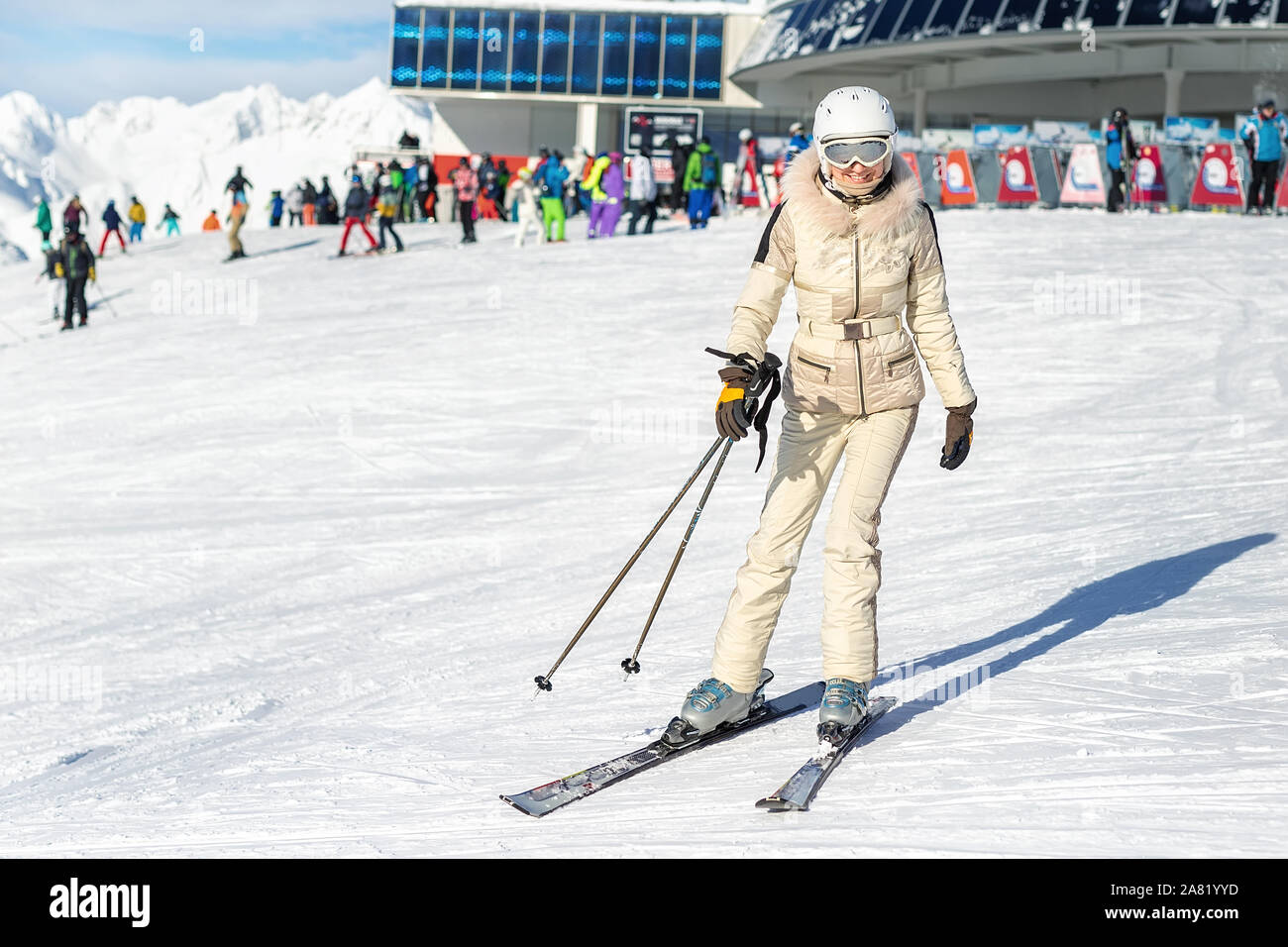 Alpine skiing suit hi-res stock photography and images - Page 3 - Alamy