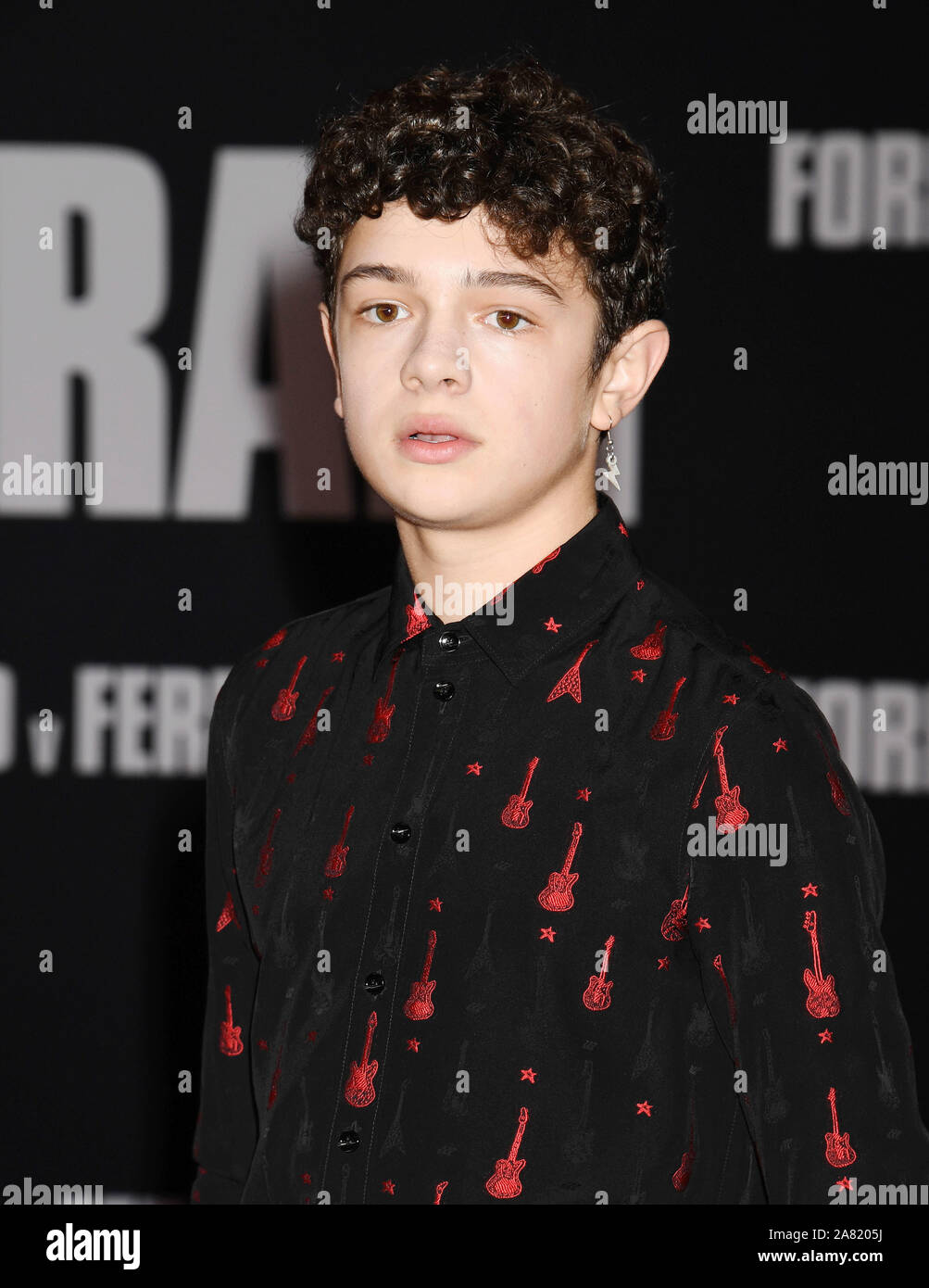 HOLLYWOOD, CA - NOVEMBER 04: Noah Jupe attends the Premiere of FOX's "Ford  V Ferrari" at TCL Chinese Theatre on November 04, 2019 in Hollywood,  California Stock Photo - Alamy