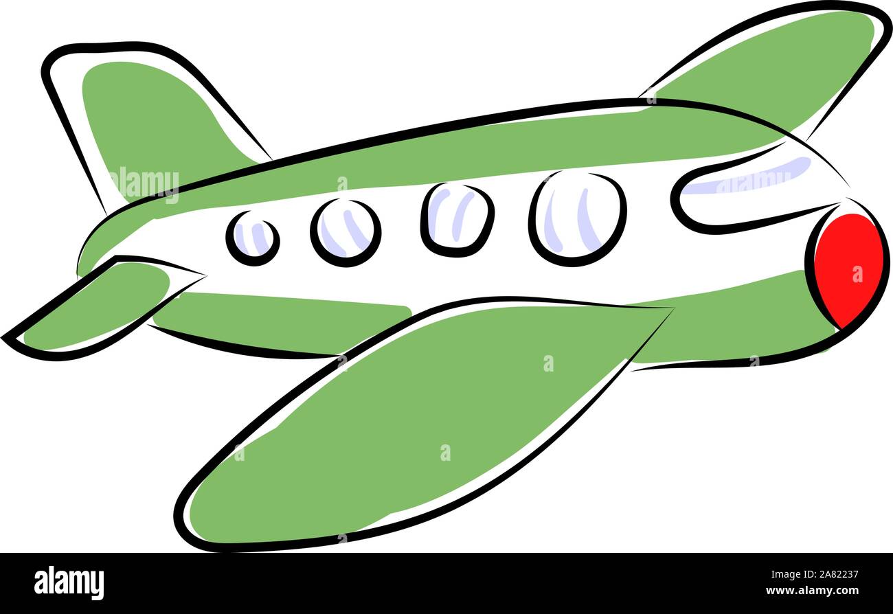 Passenger airplane flying on Cut Out Stock Images & Pictures - Alamy