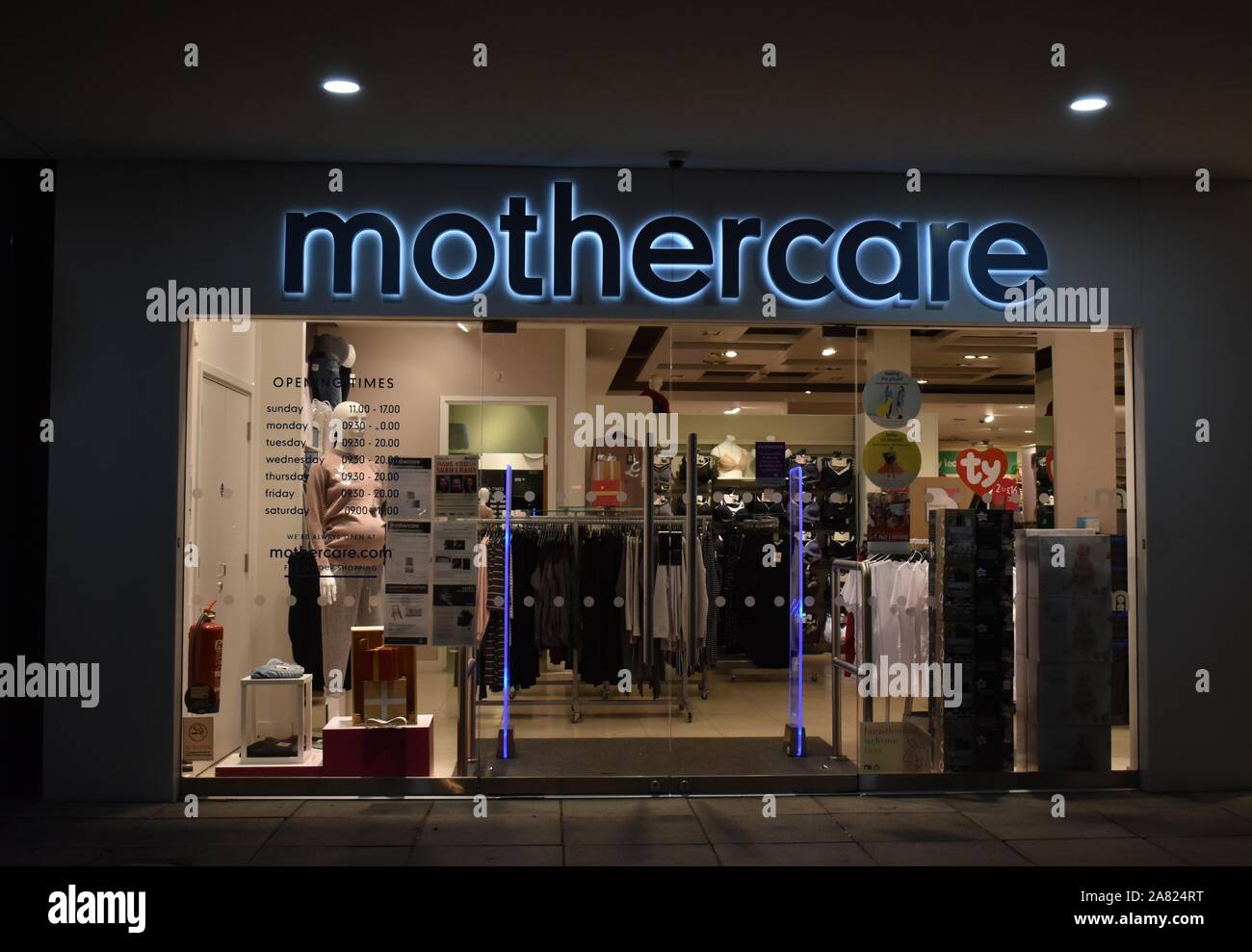 The mothercare store at centre:mk in Milton Keynes, UK Stock Photo