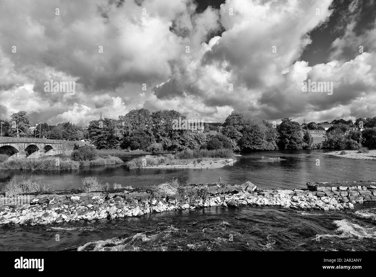 River Blackwater, Fermoy Town, County Cork, Ireland Stock Photo Alamy