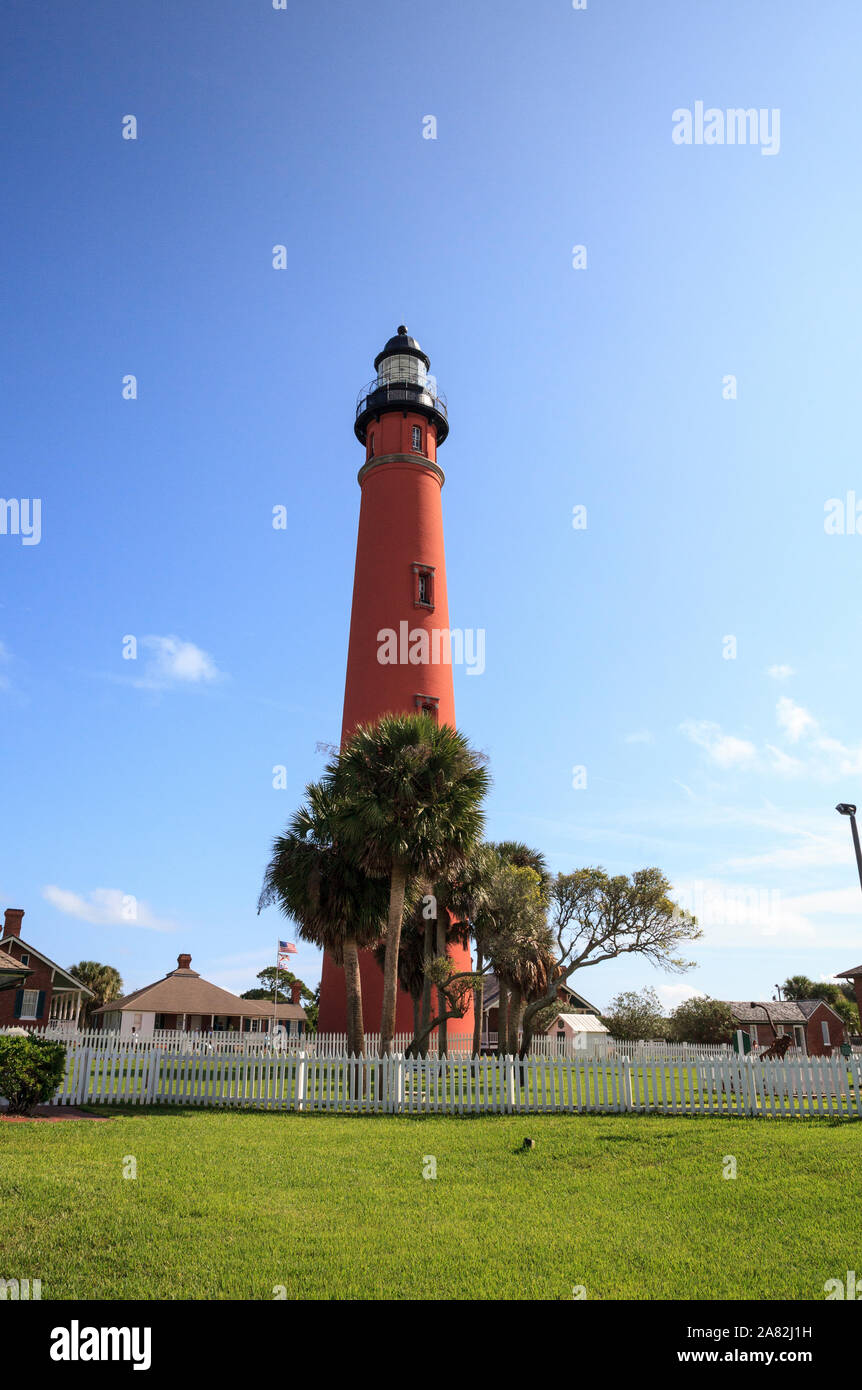 Ponce Inlet, Florida, USA – November 2, 2019: Ponce de Leon Inlet ...