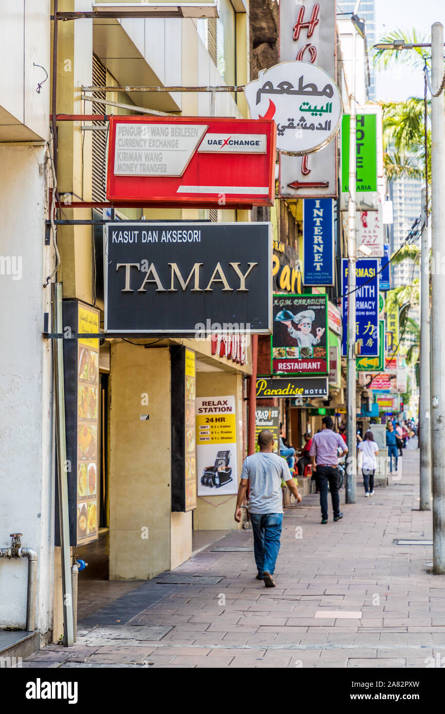 A typical view in Kualur Lumpur Malaysia Stock Photo