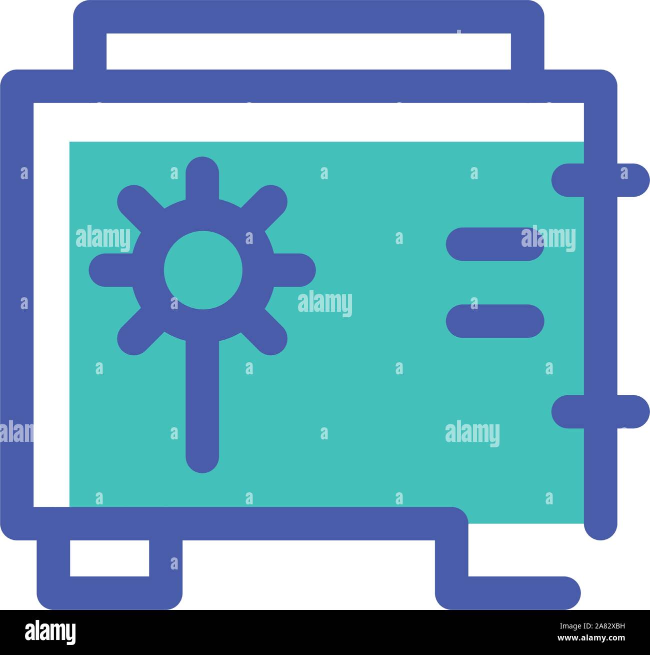 folder with file sheet in white background vector illustration design ...