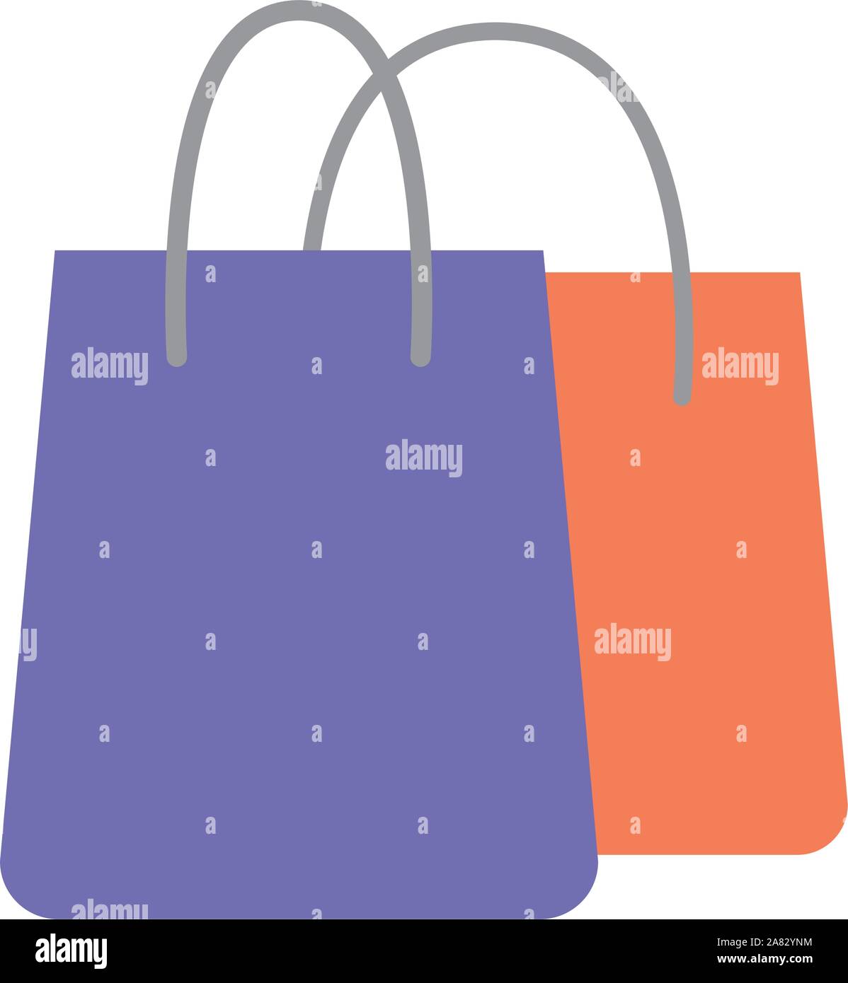 shopping bags paper commercial icons Stock Vector Image & Art - Alamy