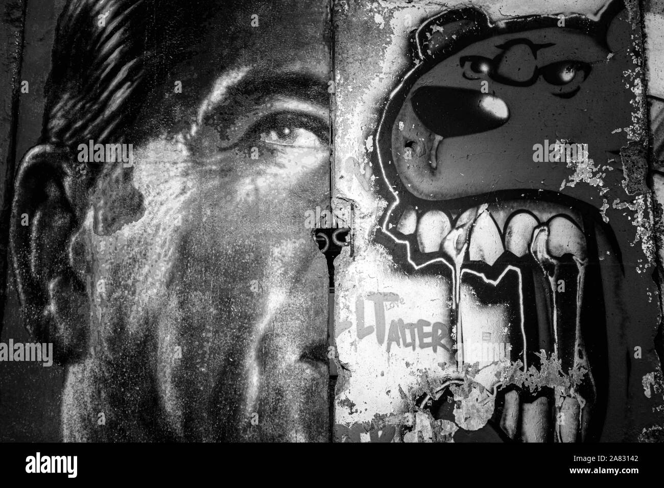 December 6, 2019 10 pieces of the Berlin Wall ""“ the longest segment