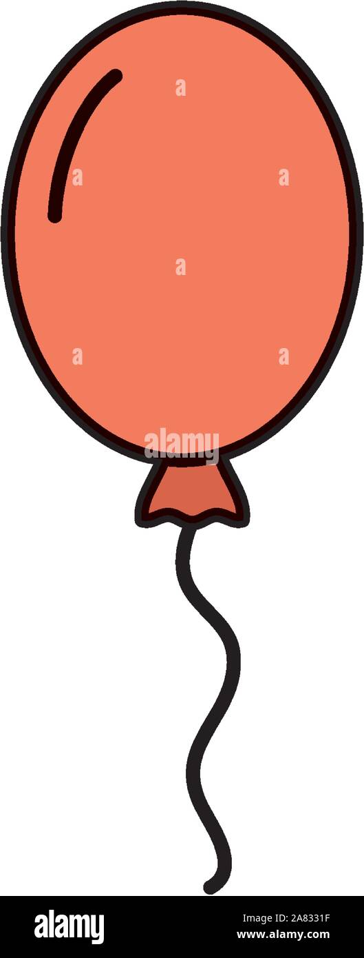 balloon helium floating isolated icon Stock Vector Image & Art - Alamy