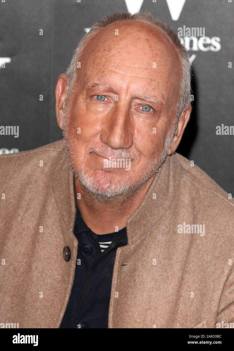 London, UK. 05th Nov, 2019. Pete Townshend, guitarist of the legendary