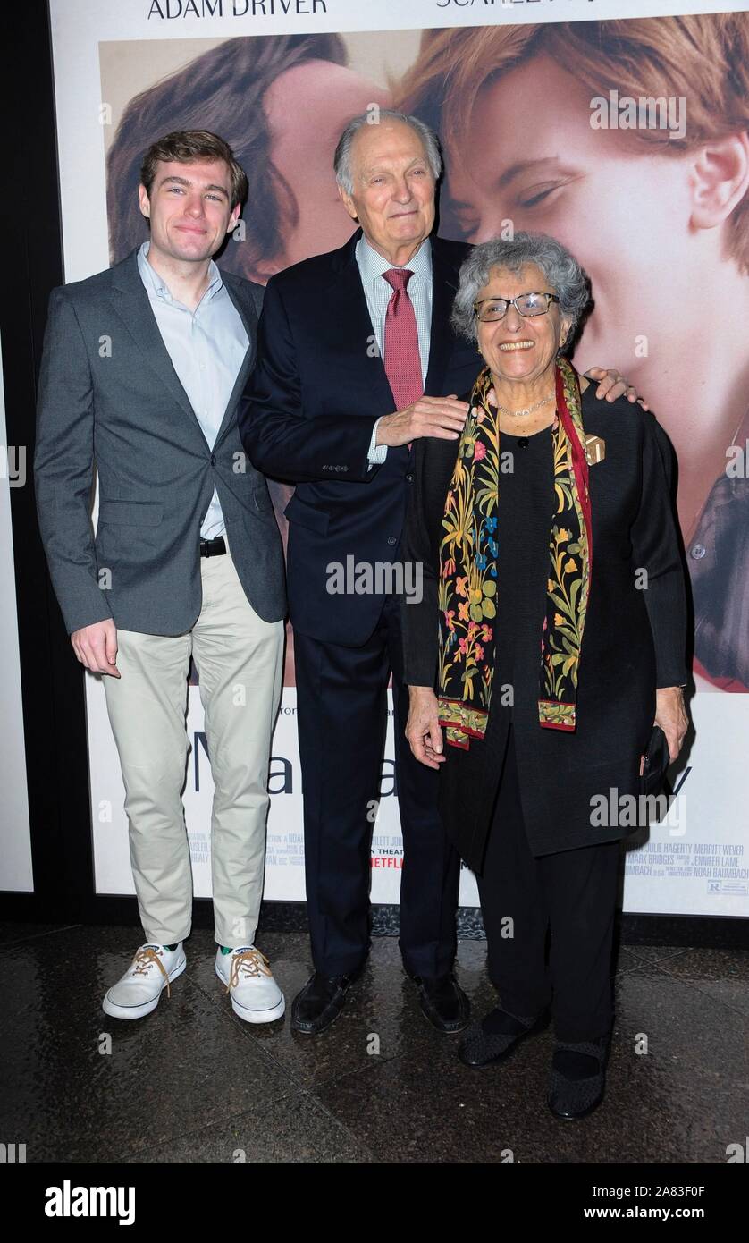 Alan Alda, Arlene Alda & Jake Alda Coffey Editorial Stock Photo - Image of  popular, famous: 166033823