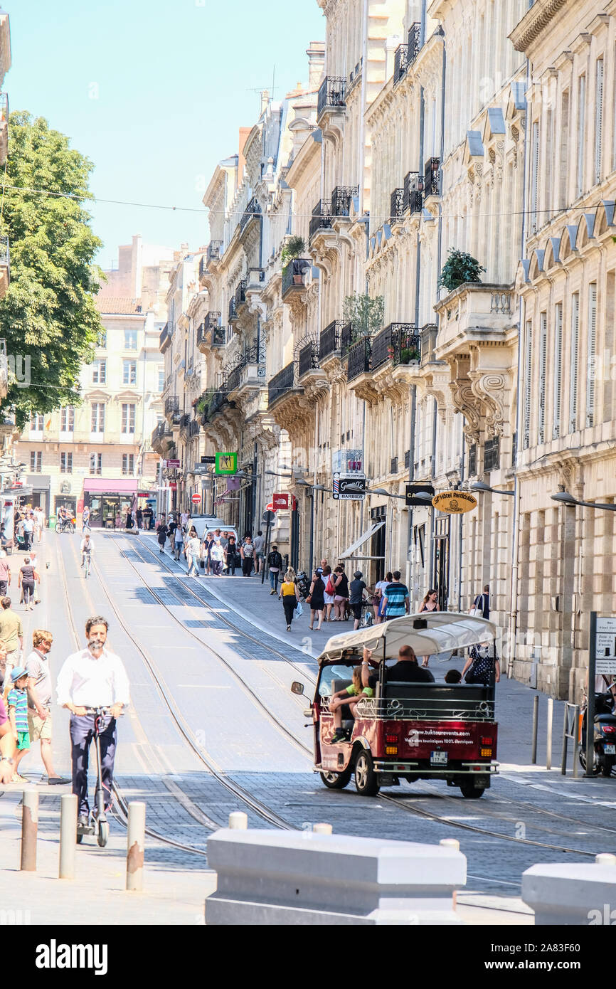 Downtown Bordeaux, France Stock Photo - Alamy