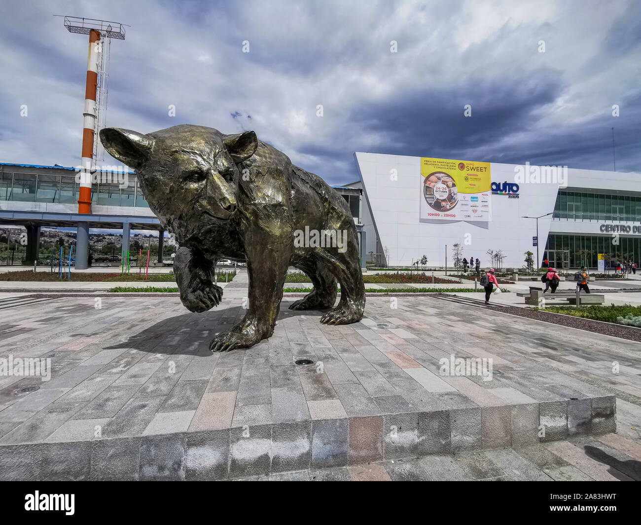 Quito, Pichincha Ecuador - October 25, 2019: Bicentennial Event Center