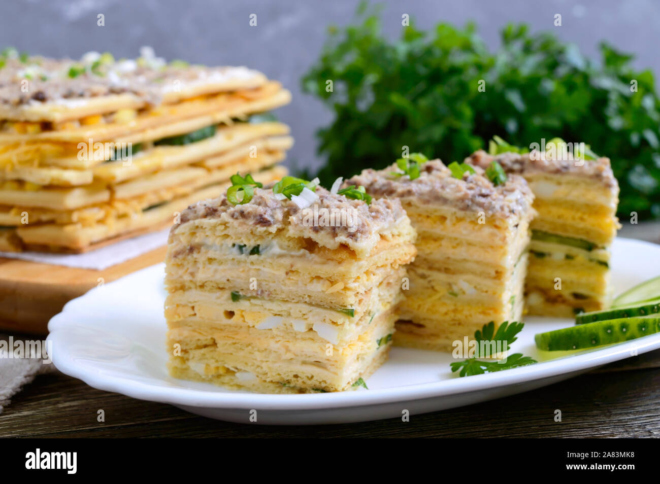 Несладкий торт