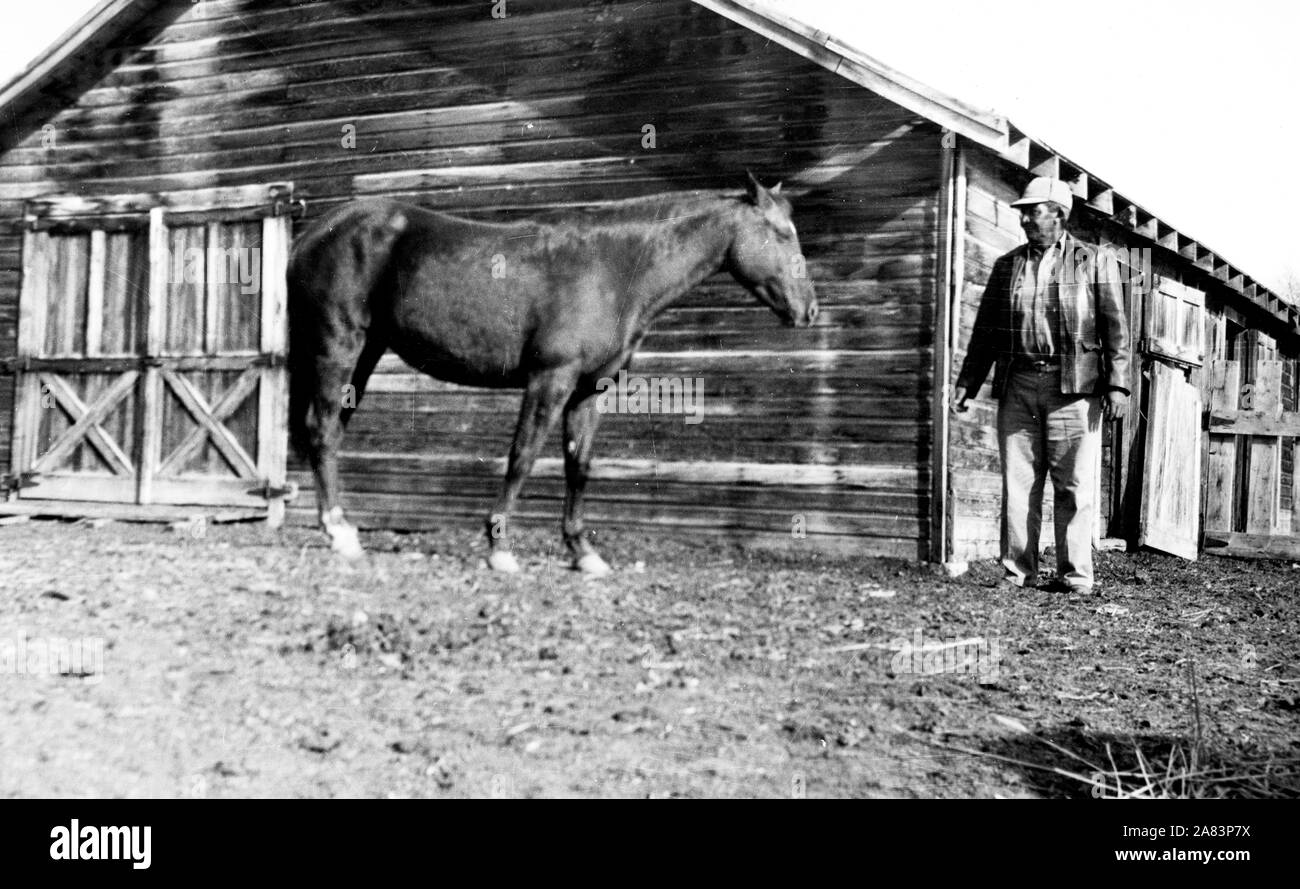 1940s ranching hi-res stock photography and images - Alamy