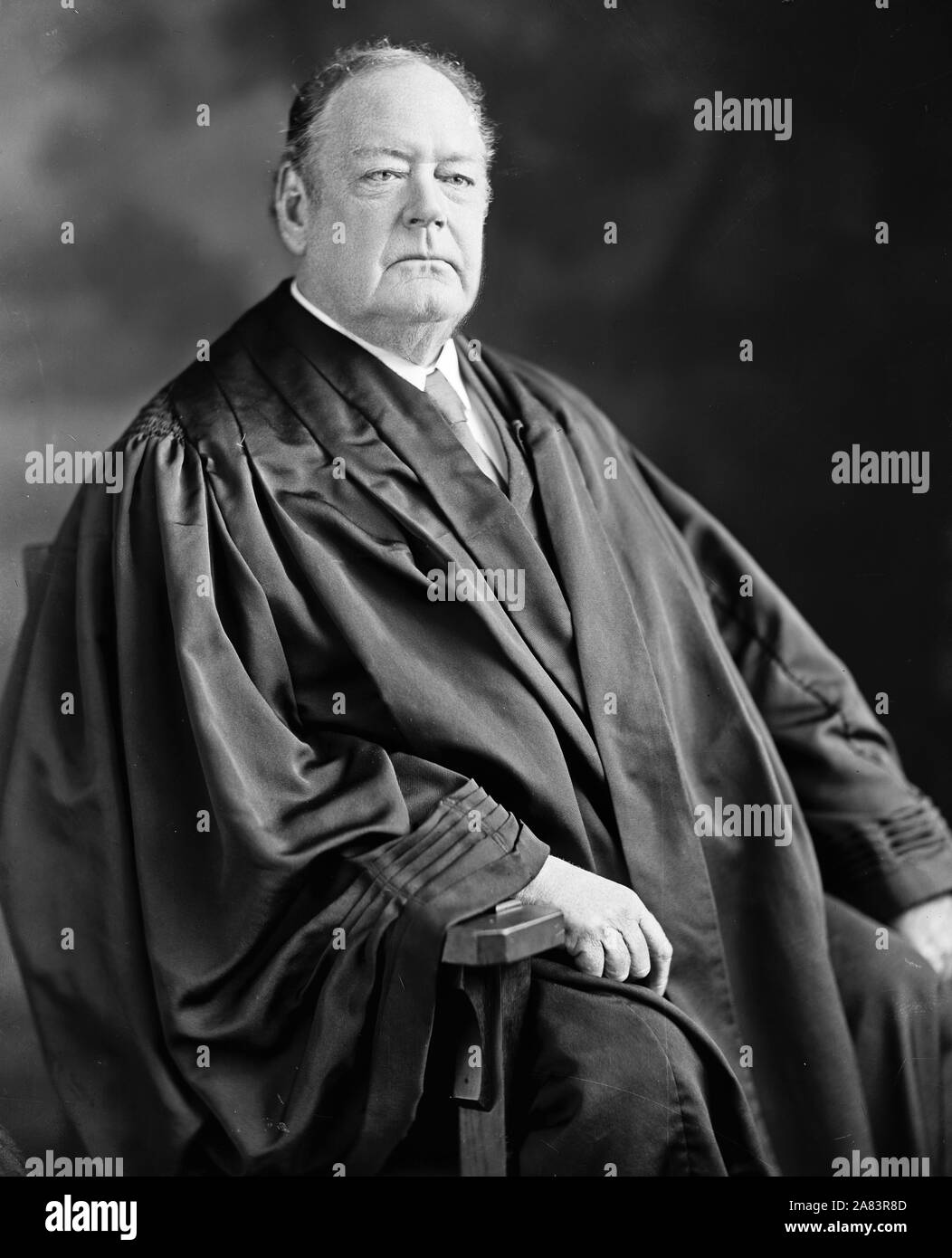 Supreme Court Chief Justice Edward White ca. early 1900s Stock Photo ...