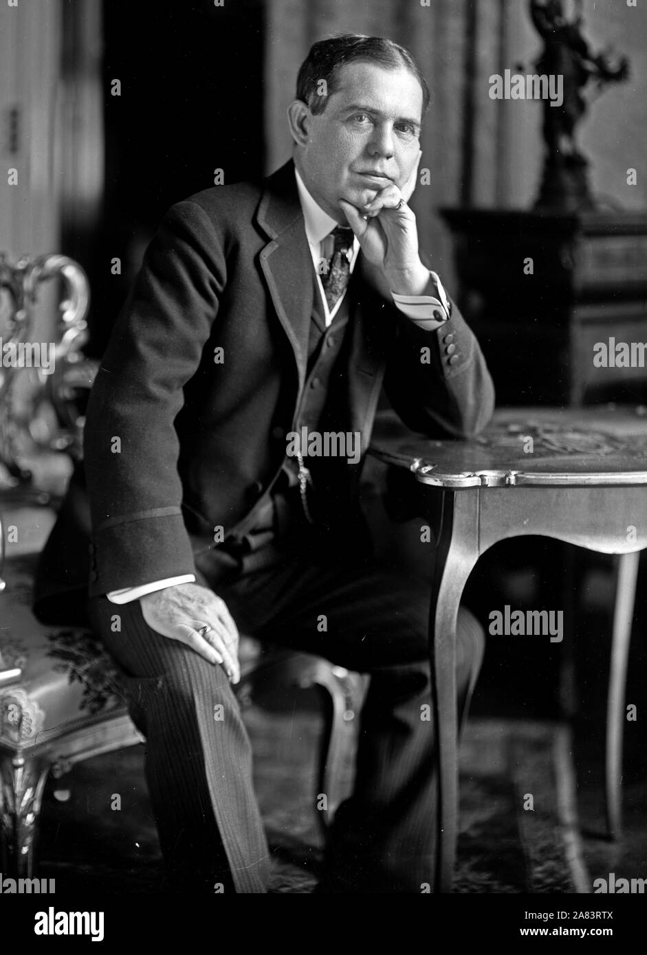 United States Senator William P. Jackson of Maryland ca. early 1900s Stock Photo