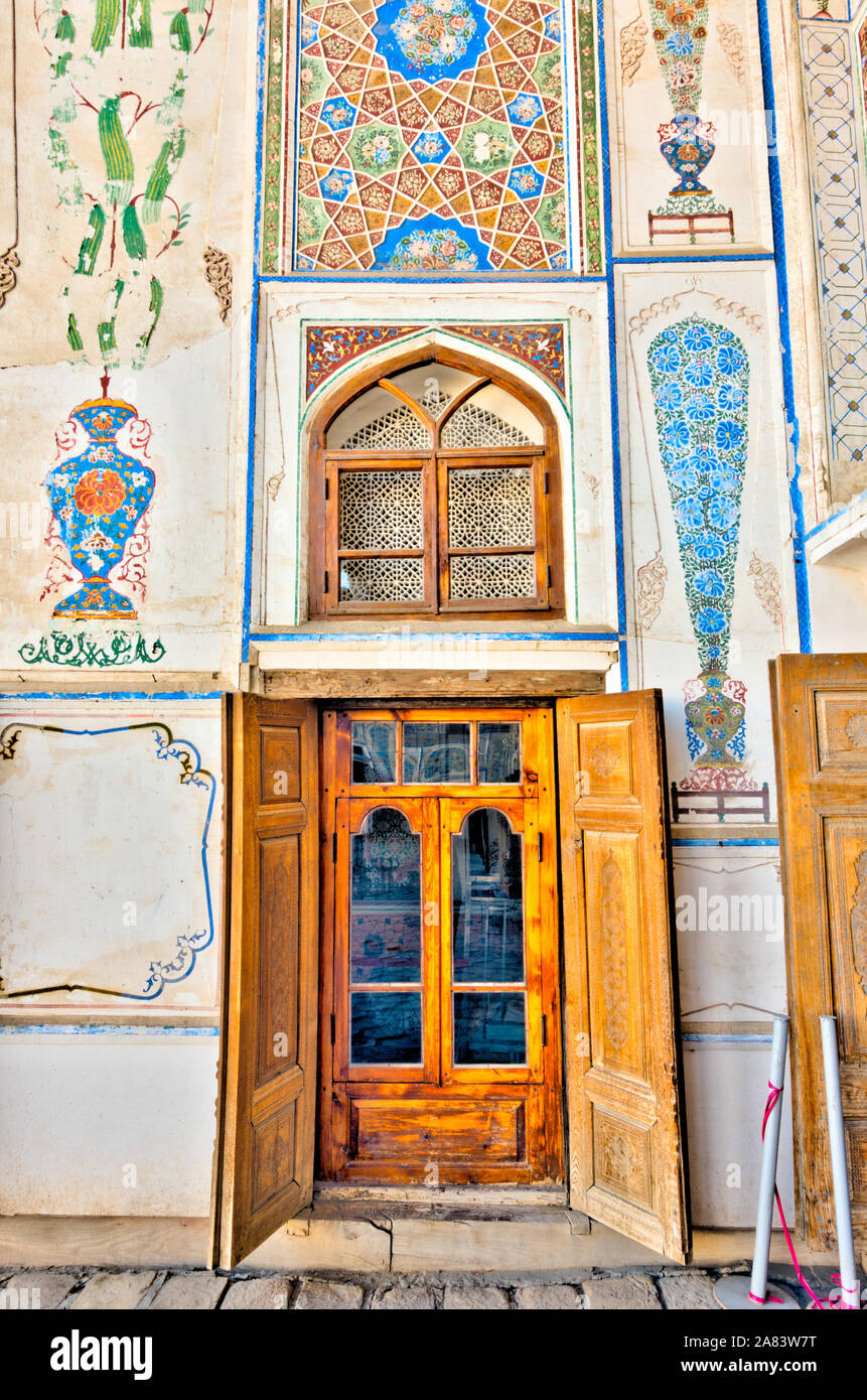 Khodjaev House in Bukhara Stock Photo