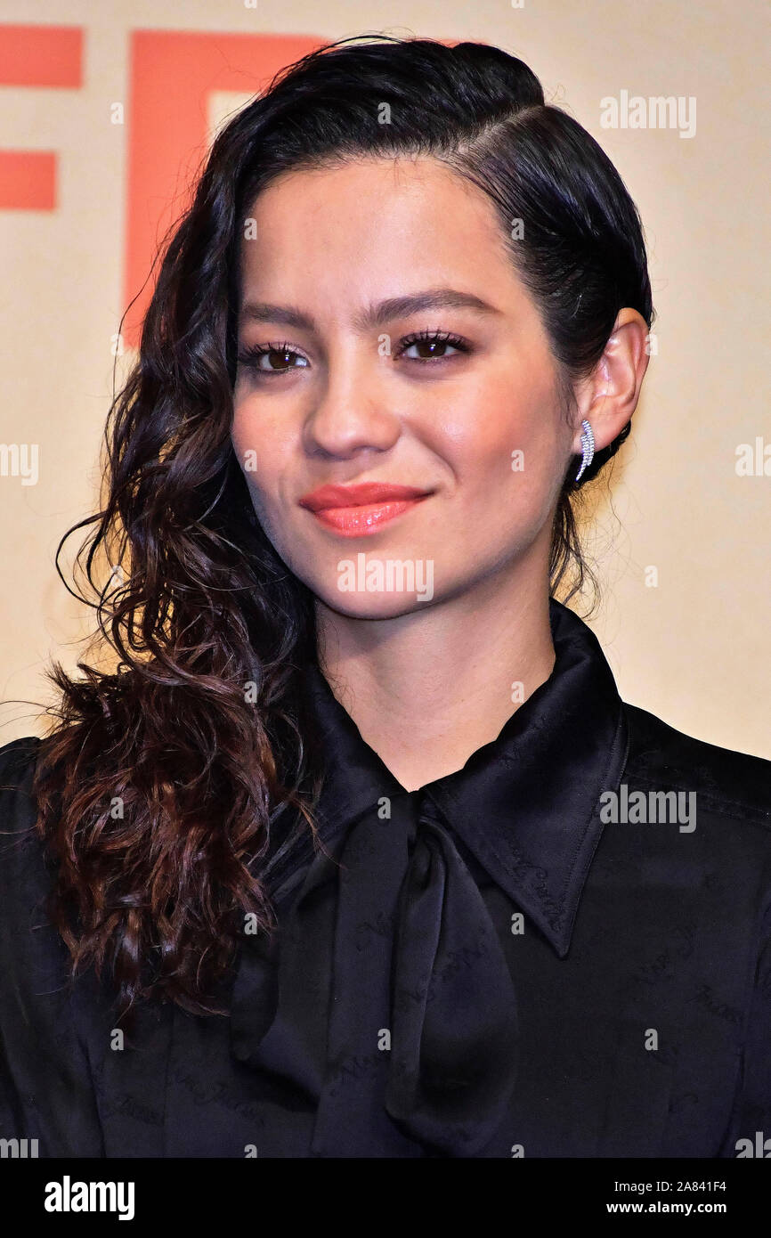 Tokyo, Japan. 05th Nov, 2019. Natalia Reyes at the press conference for ...