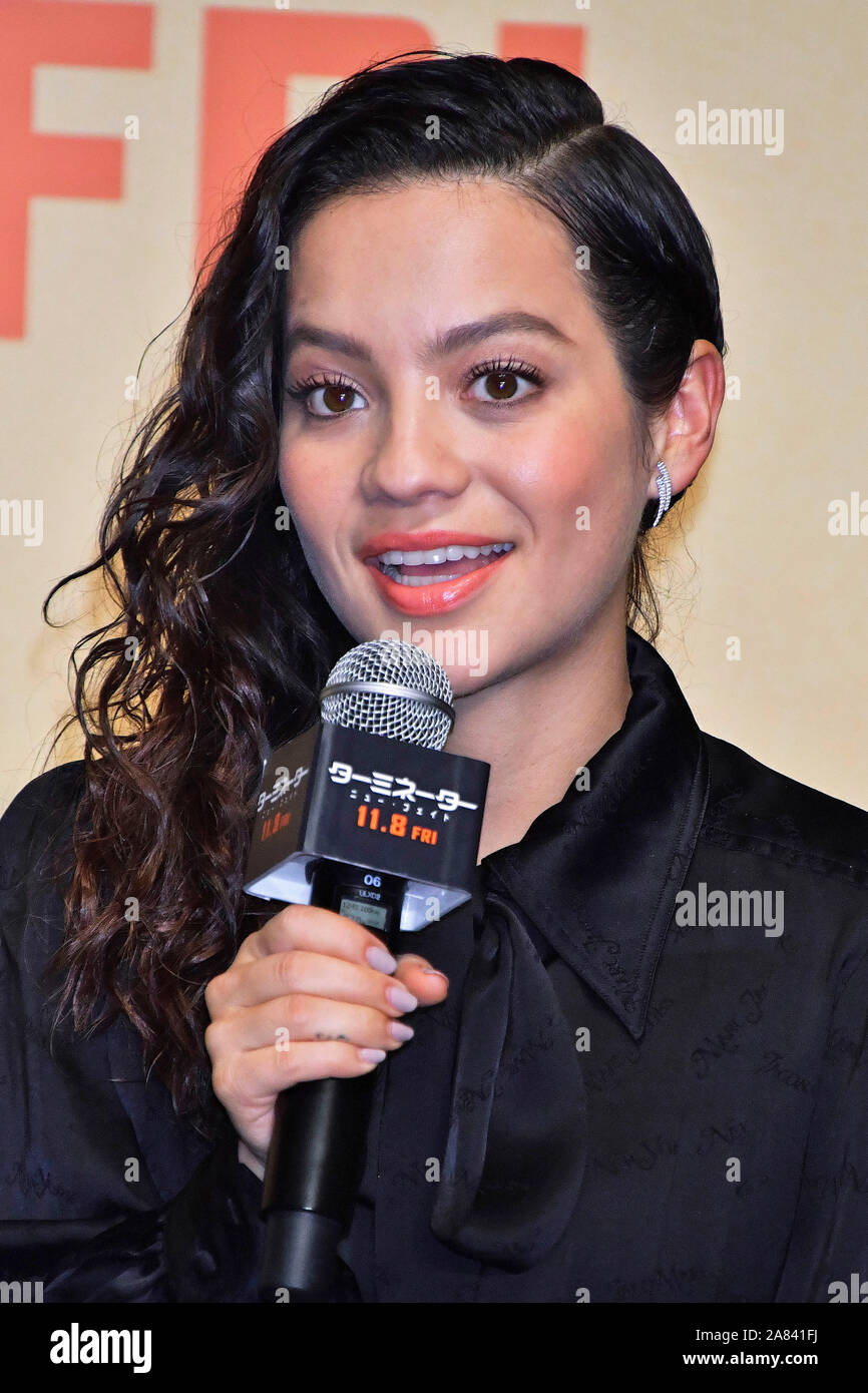 Tokyo, Japan. 05th Nov, 2019. Natalia Reyes at the press conference for ...