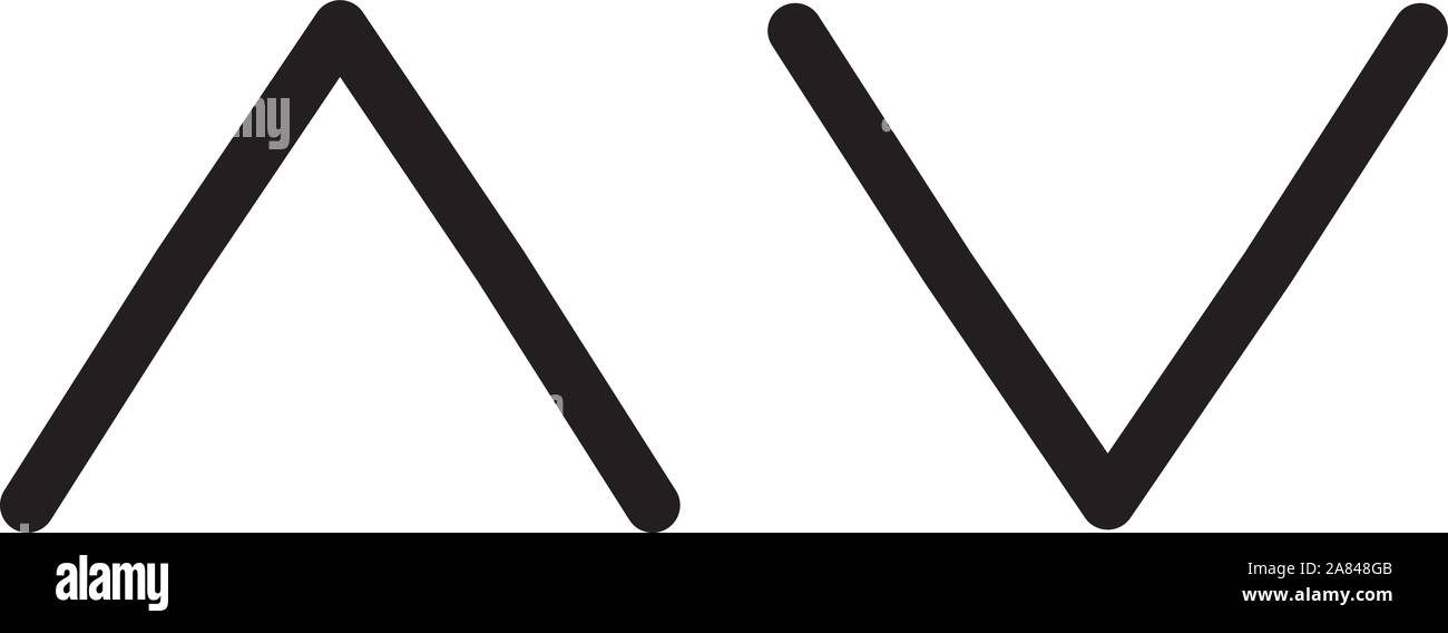 web arrow up and down icon on white background. web arrow up and down ...