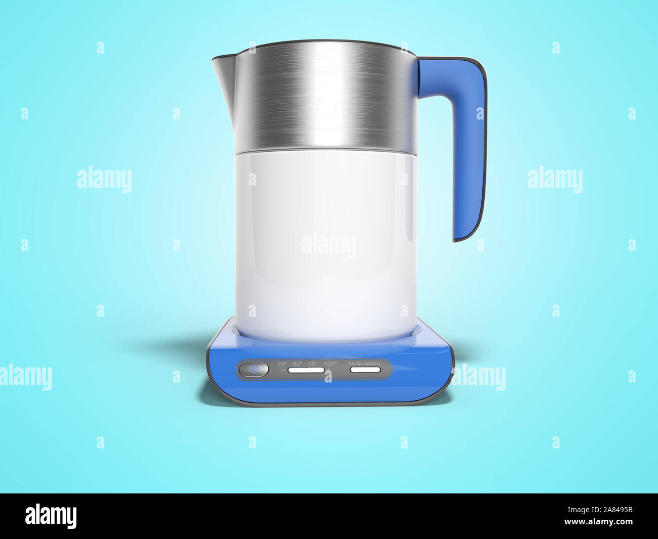 Electric kettle boiling - Stock Image - C001/1249 - Science Photo Library