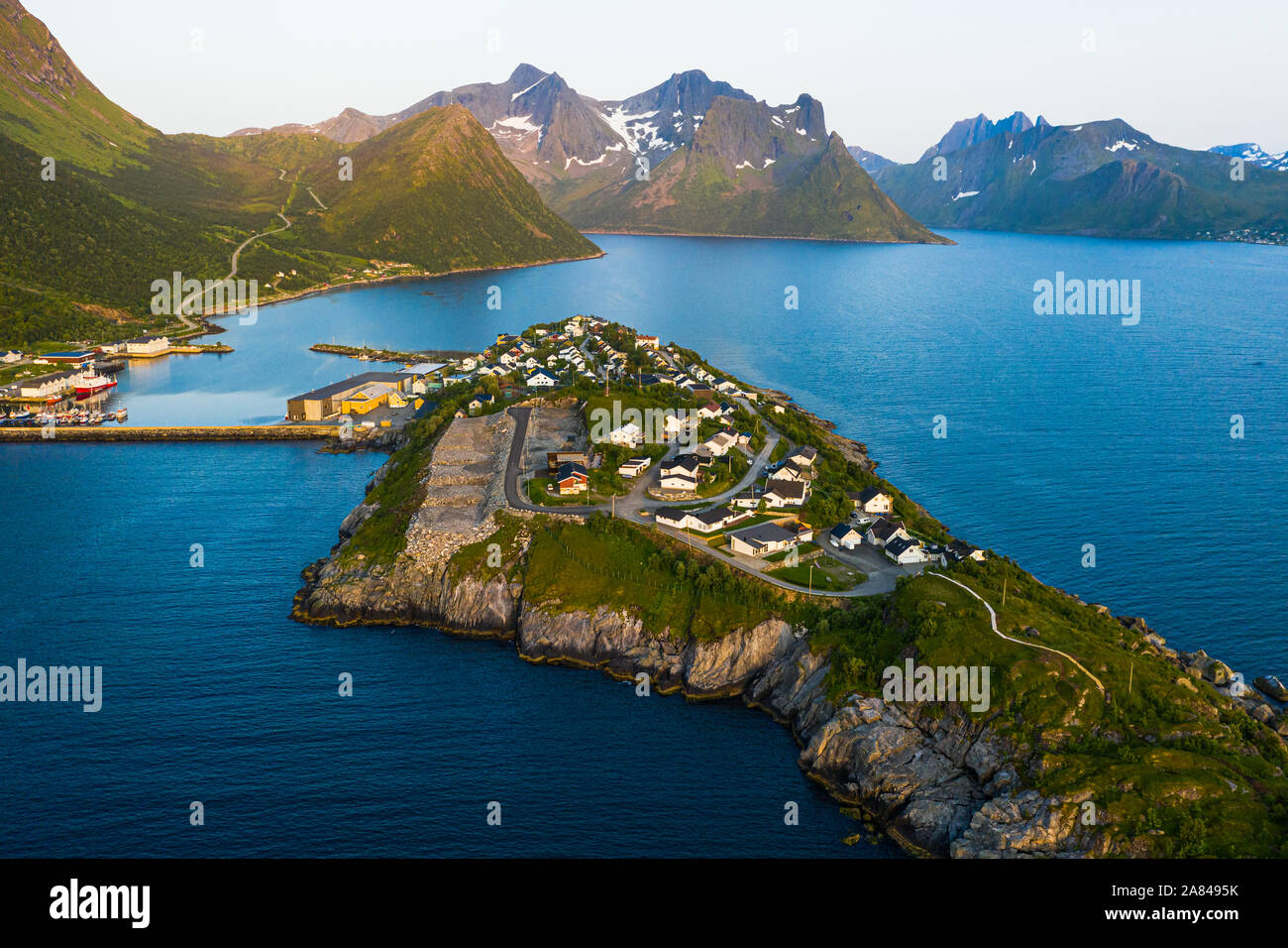 Norway Island Senja Town Village High Resolution Stock Photography And Images Alamy