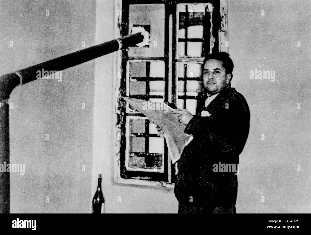 Galeazzo Ciano, Verona Prison, 1944 Stock Photo