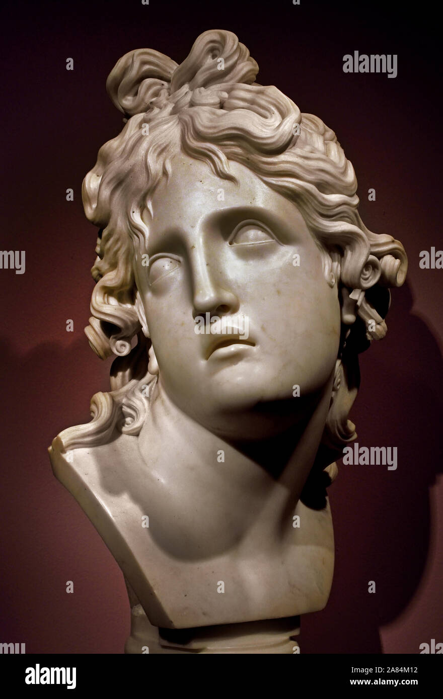 Head of the Genius of Death 1789 by Antonio Canova (1757-1822) Greek,  Roman, Italian, Italy Stock Photo - Alamy