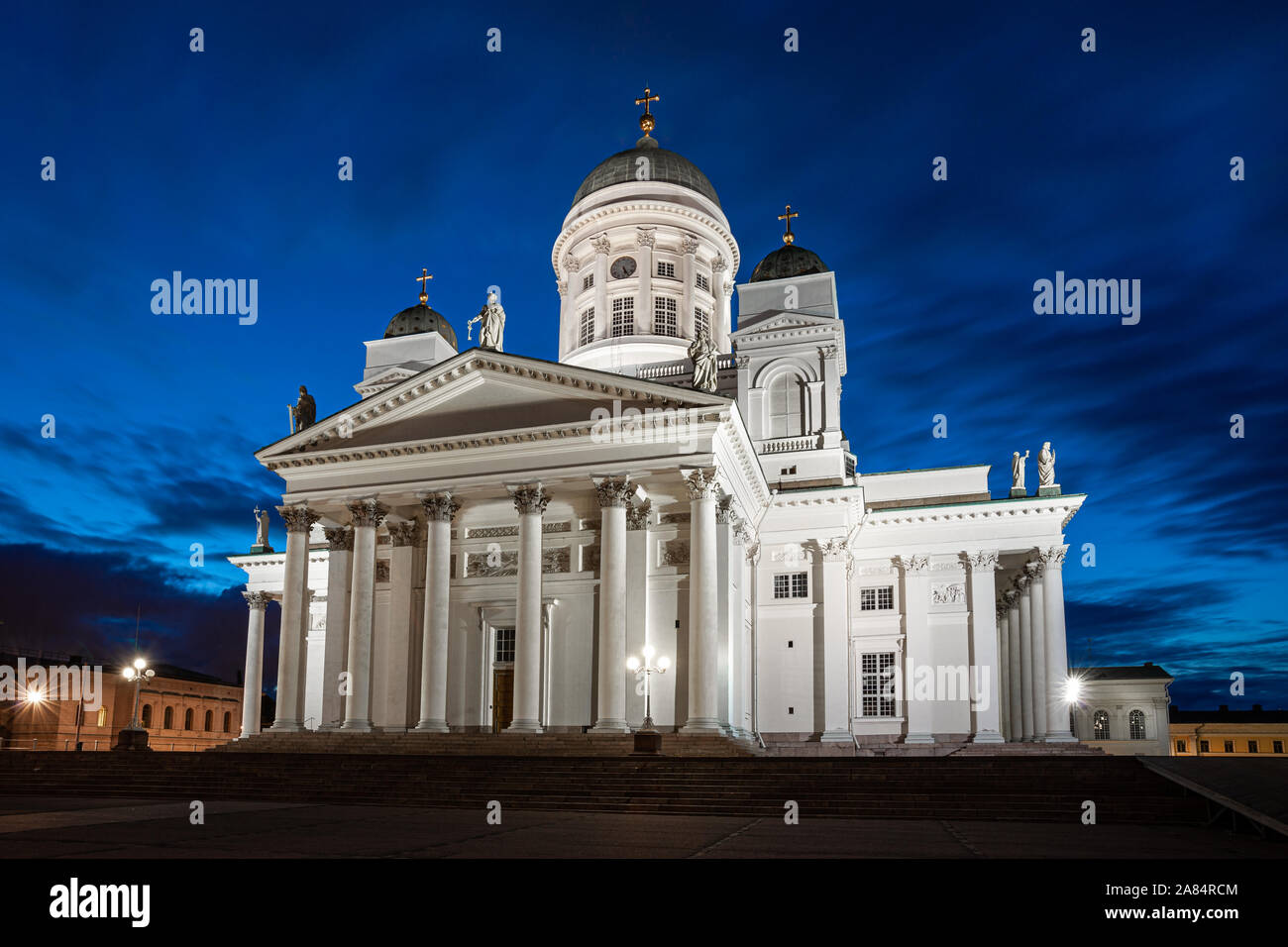 Helsinki Cathedral Stock Photo
