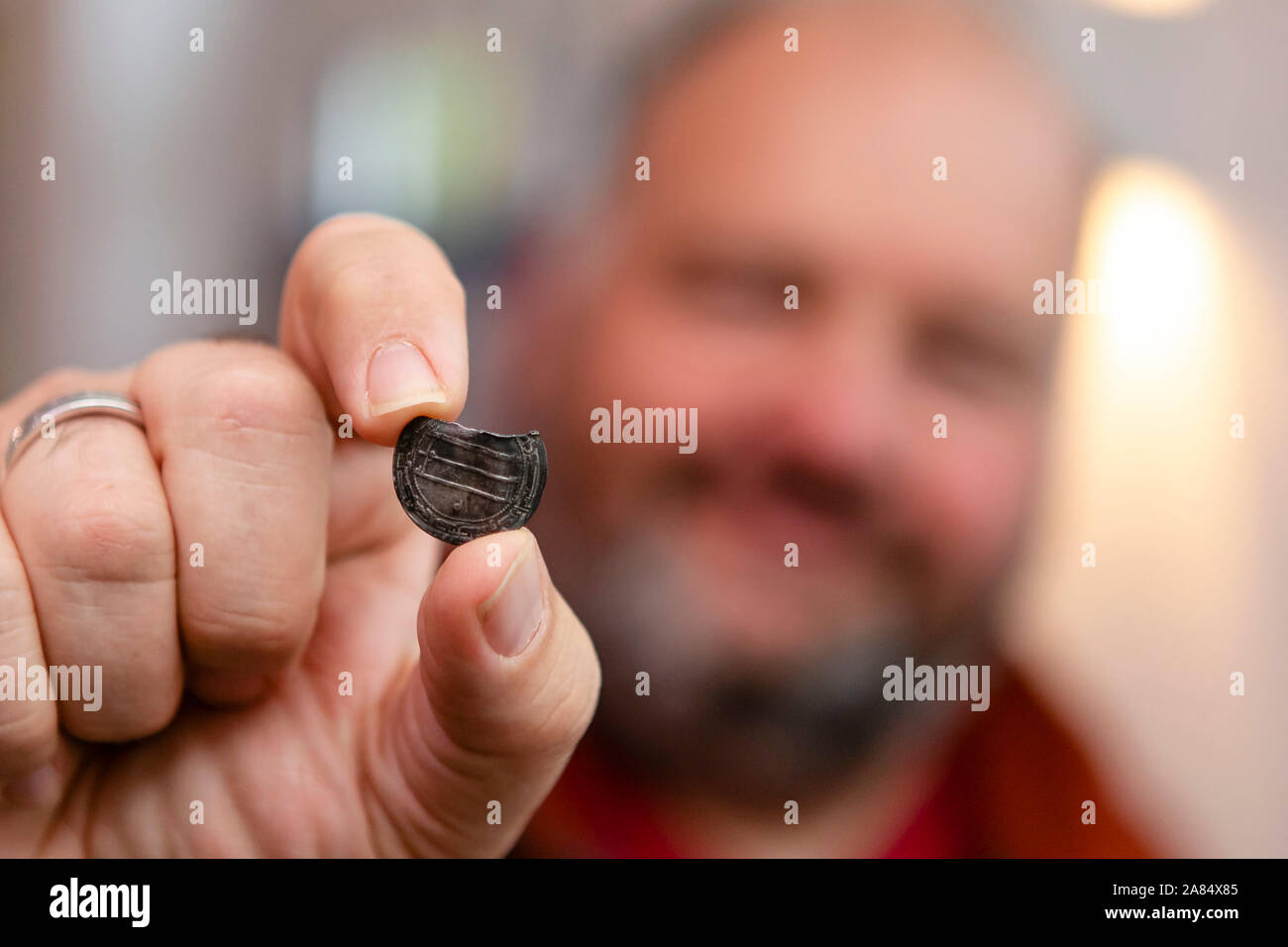 Oldenburg, Germany. 06th Nov, 2019. Excavation director Marc Kühlborn