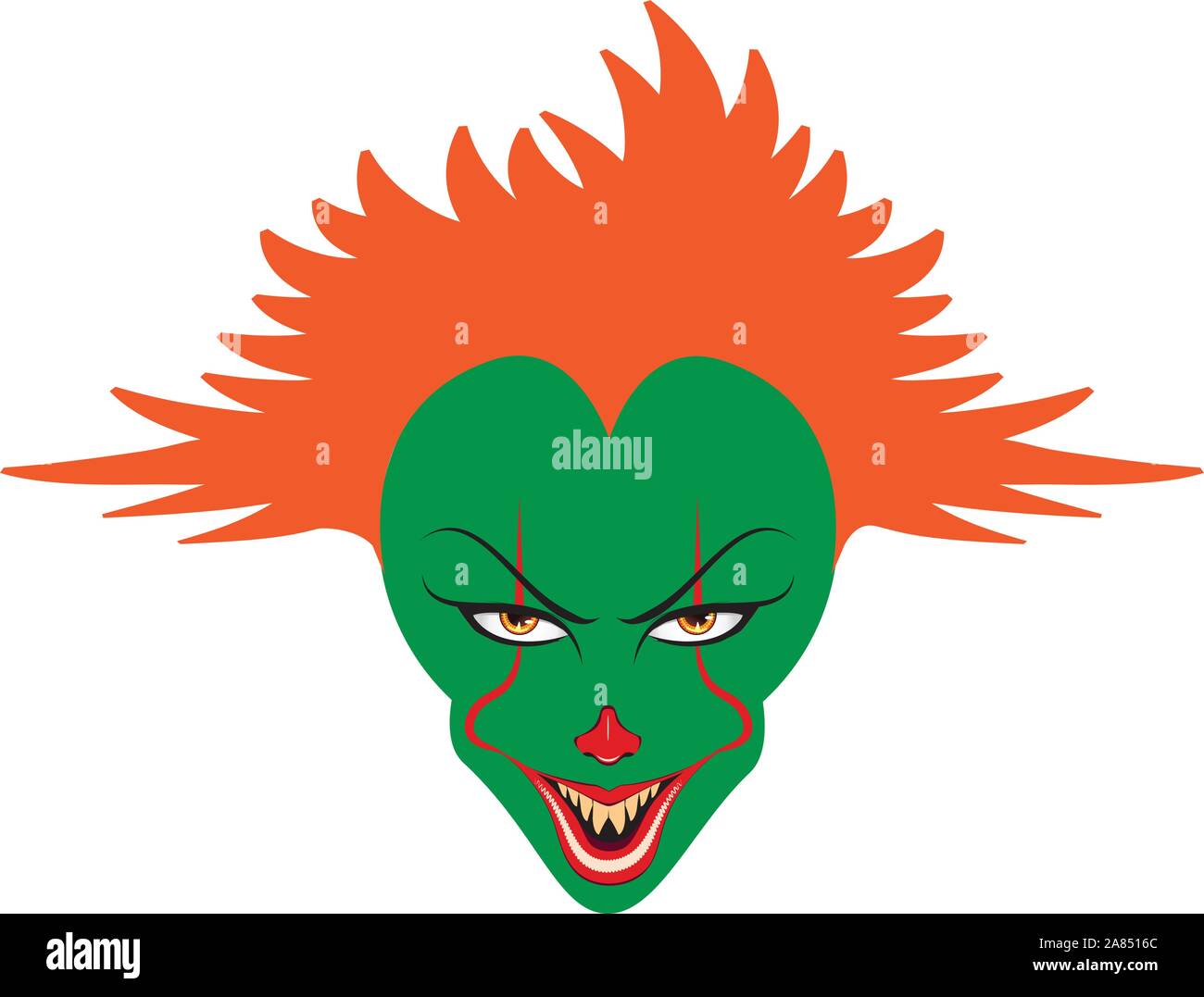 Killer Clown Pumpkin Stencil killer-clown-pumpkin-stencil