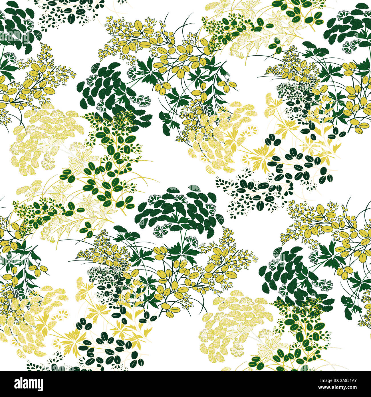 Flower pattern.Silk scarf design, fashion textile. Background for the design and decoration of textiles. art abstract design, Seamless flower pattern Stock Photo