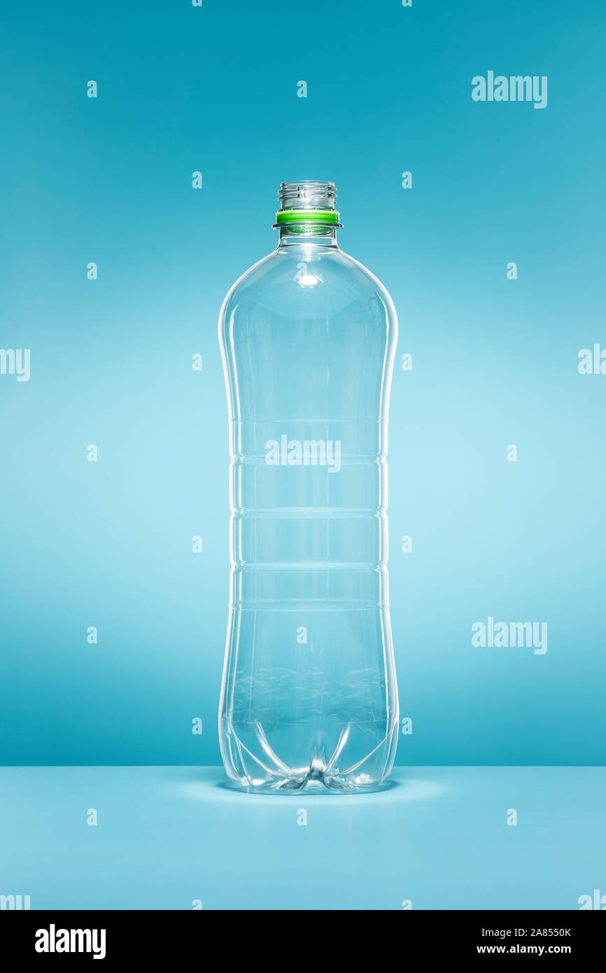 Empty plastic water bottle Stock Photo Alamy