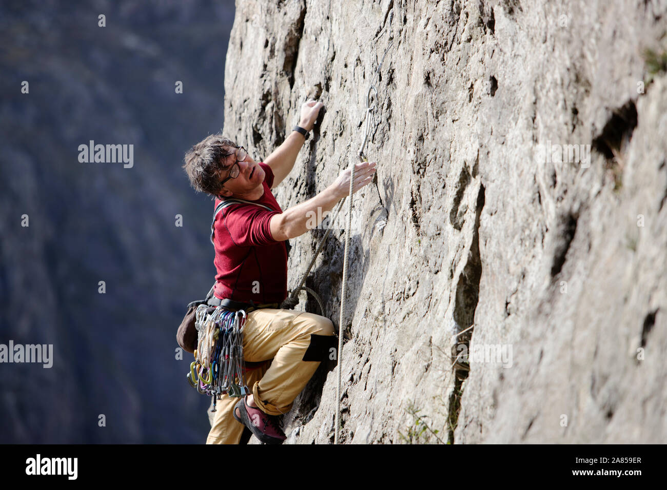 Male Mountain Climber Face High Resolution Stock Photography and Images ...