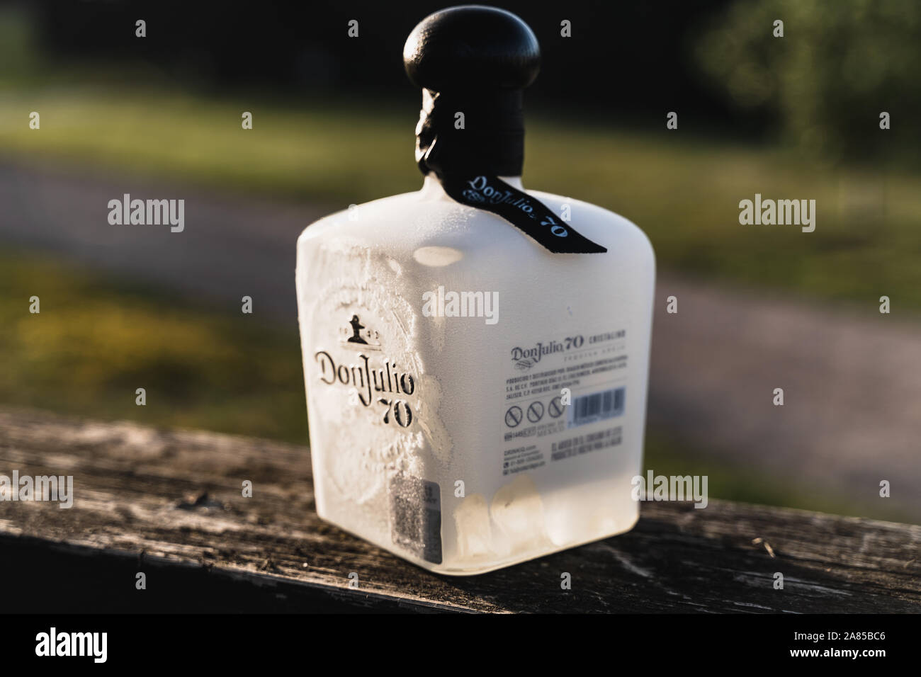 Don Julio 70 Tequila alcoholic drink Stock Photo Alamy